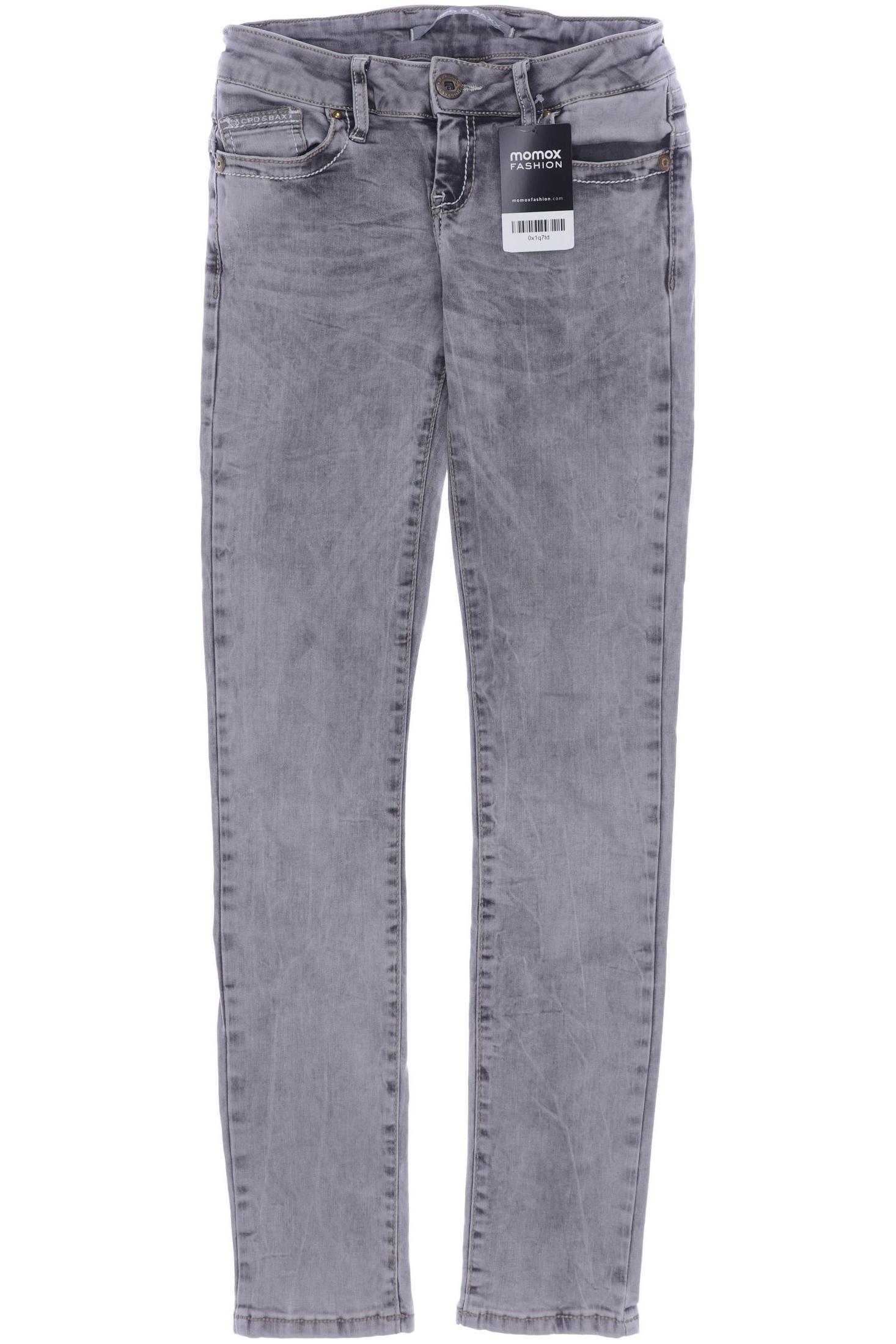 

Cipo & Baxx Damen Jeans, grau, Gr. 27