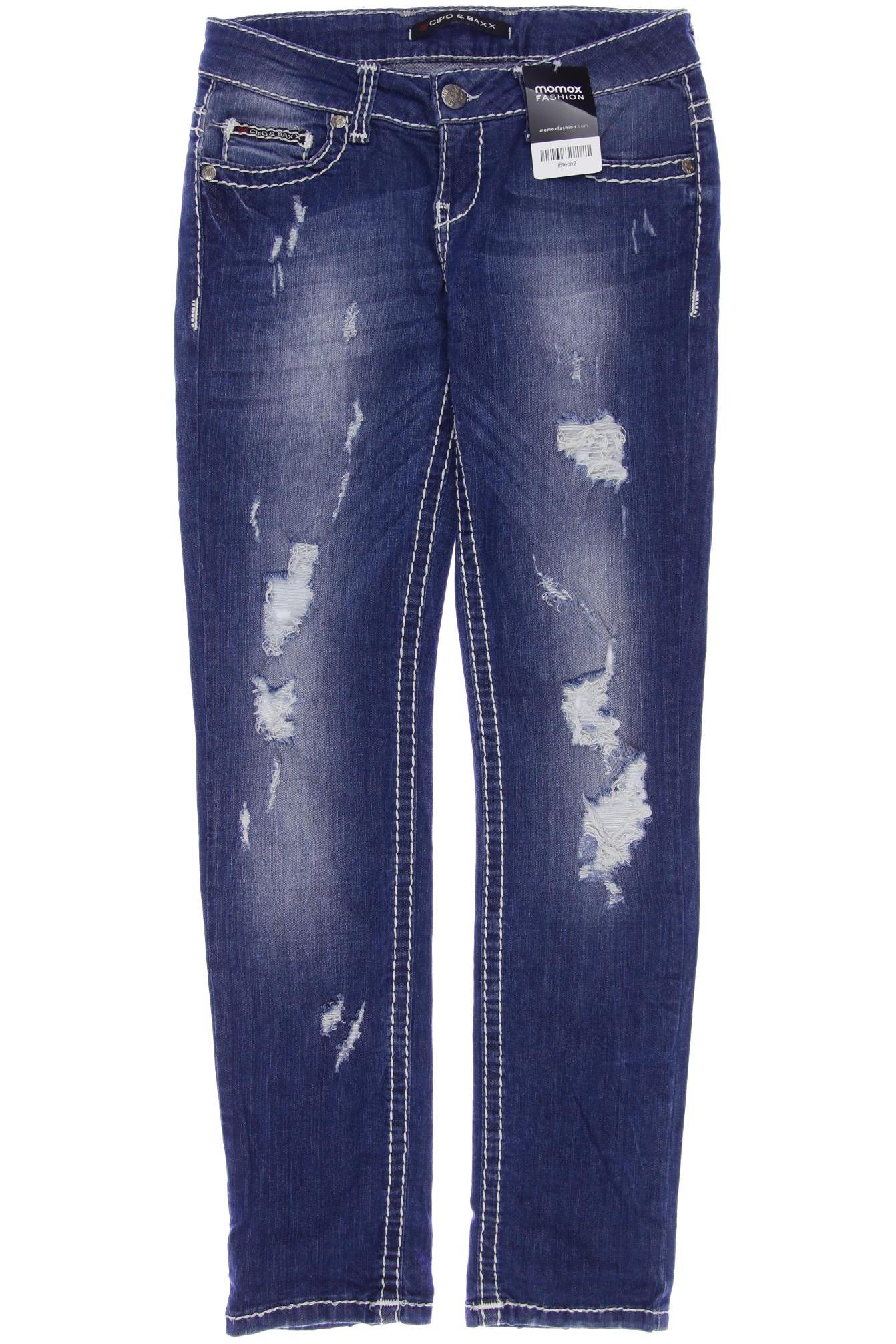 

Cipo & Baxx Damen Jeans, blau, Gr. 27