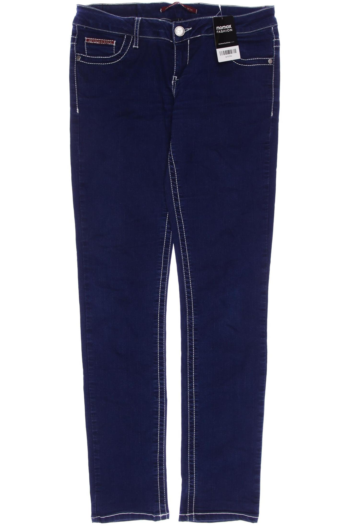 

Cipo & Baxx Damen Jeans, marineblau