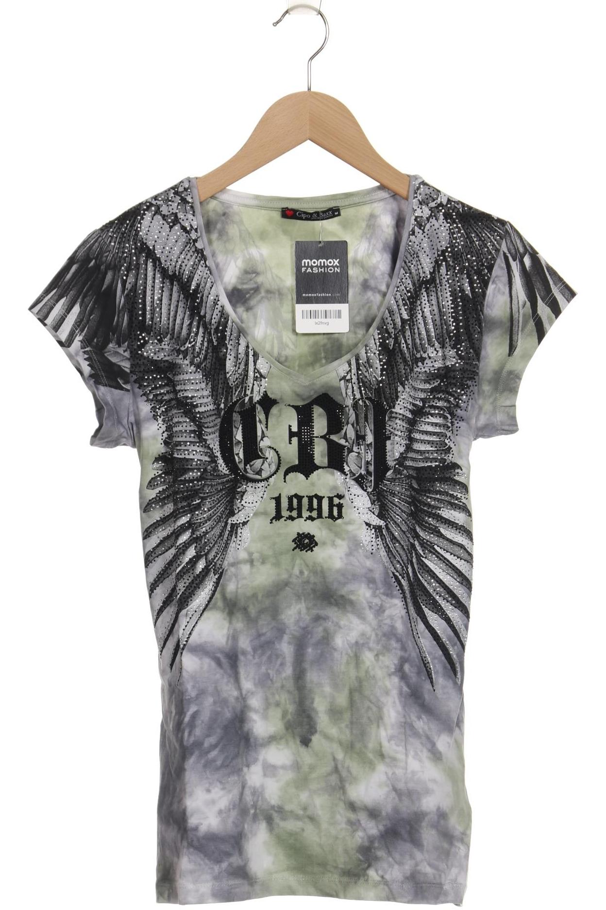 

Cipo & Baxx Damen T-Shirt, grau, Gr. 38
