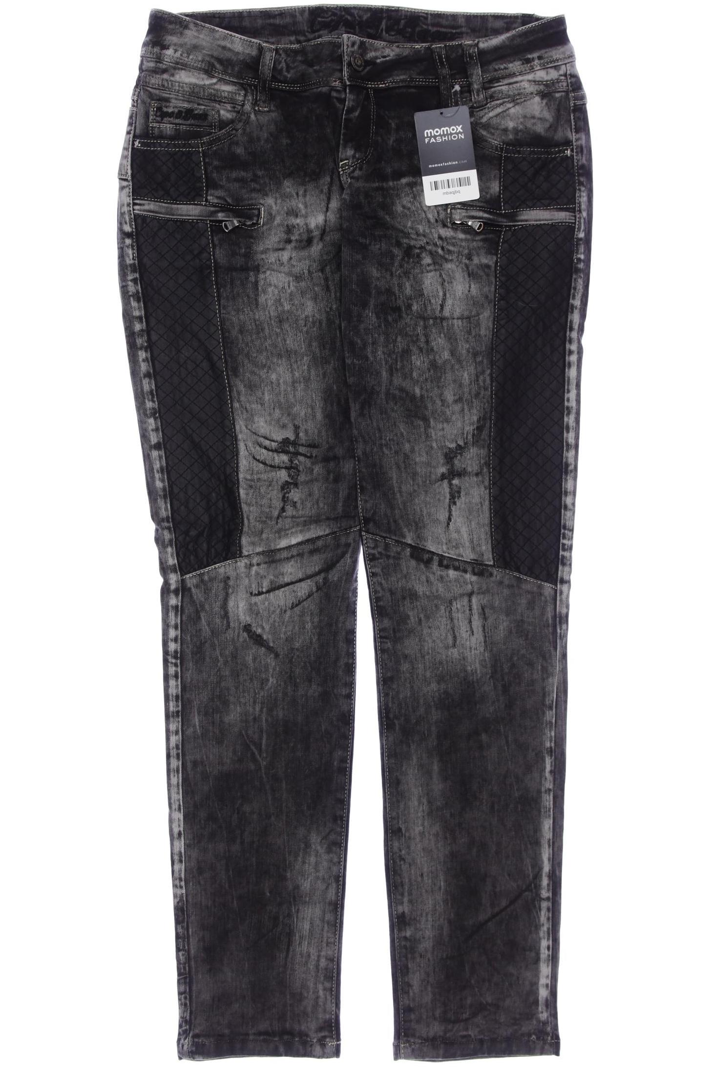

Cipo & Baxx Damen Jeans, grau, Gr. 30