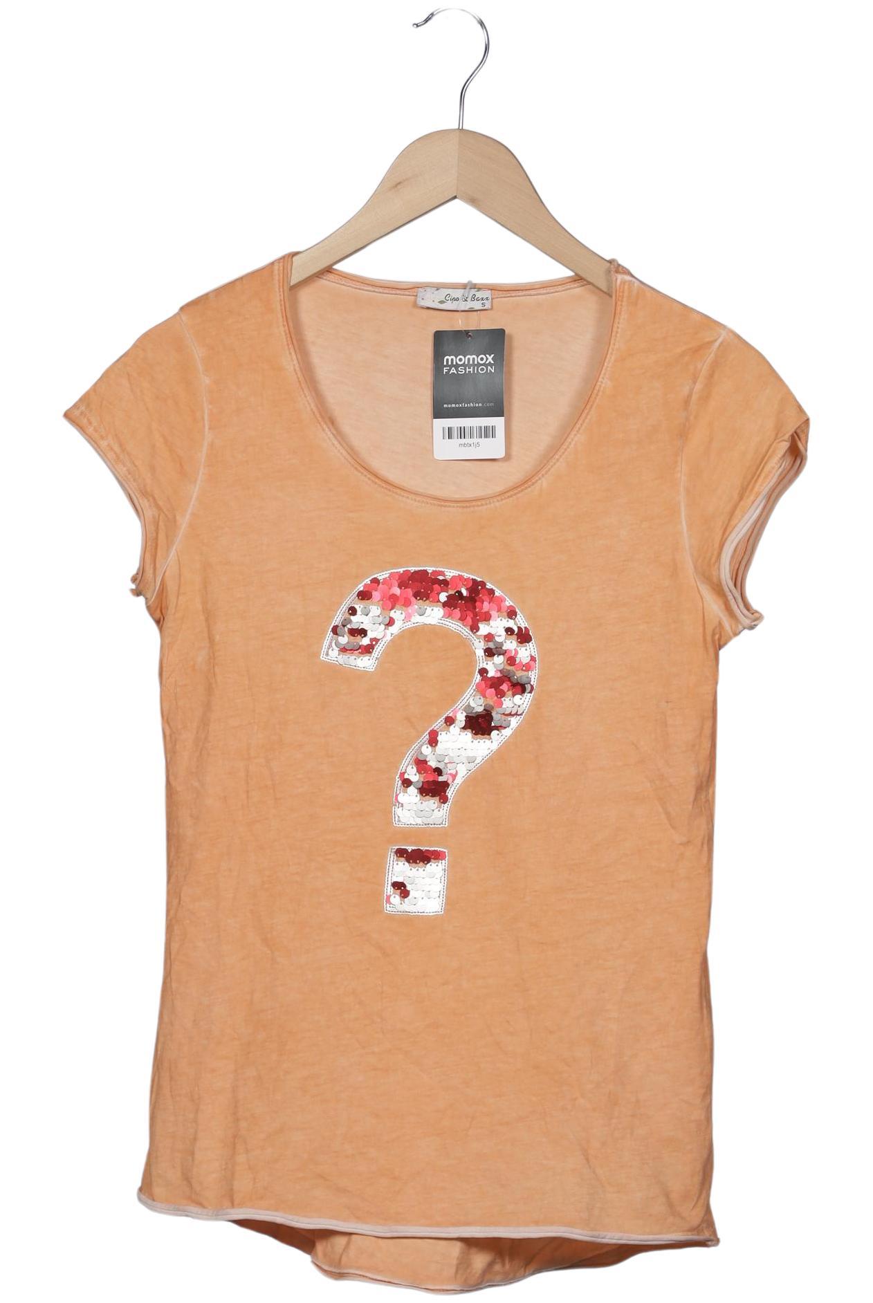 

Cipo & Baxx Damen T-Shirt, orange, Gr. 36