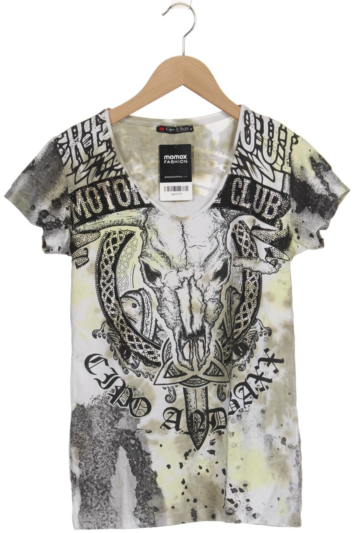 

Cipo & Baxx Damen T-Shirt, mehrfarbig, Gr. 38