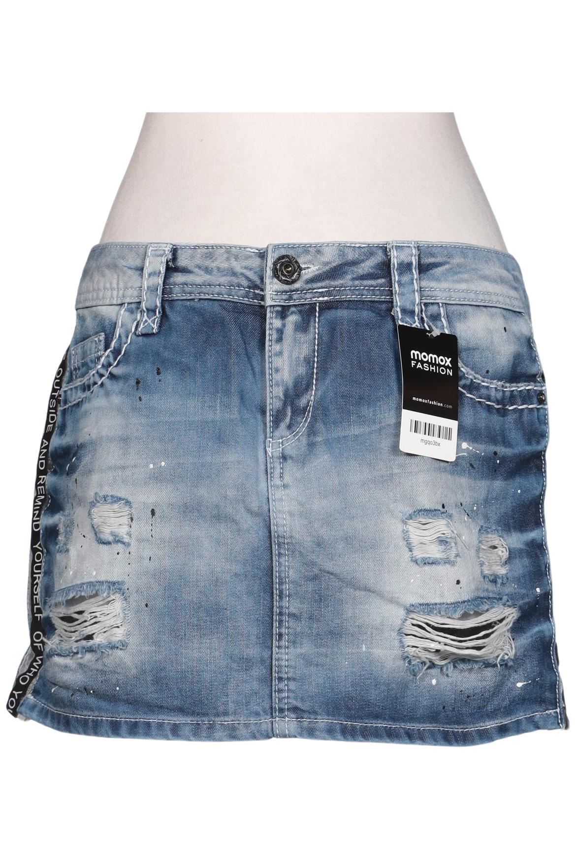 

Cipo & Baxx Damen Rock, hellblau, Gr. 29