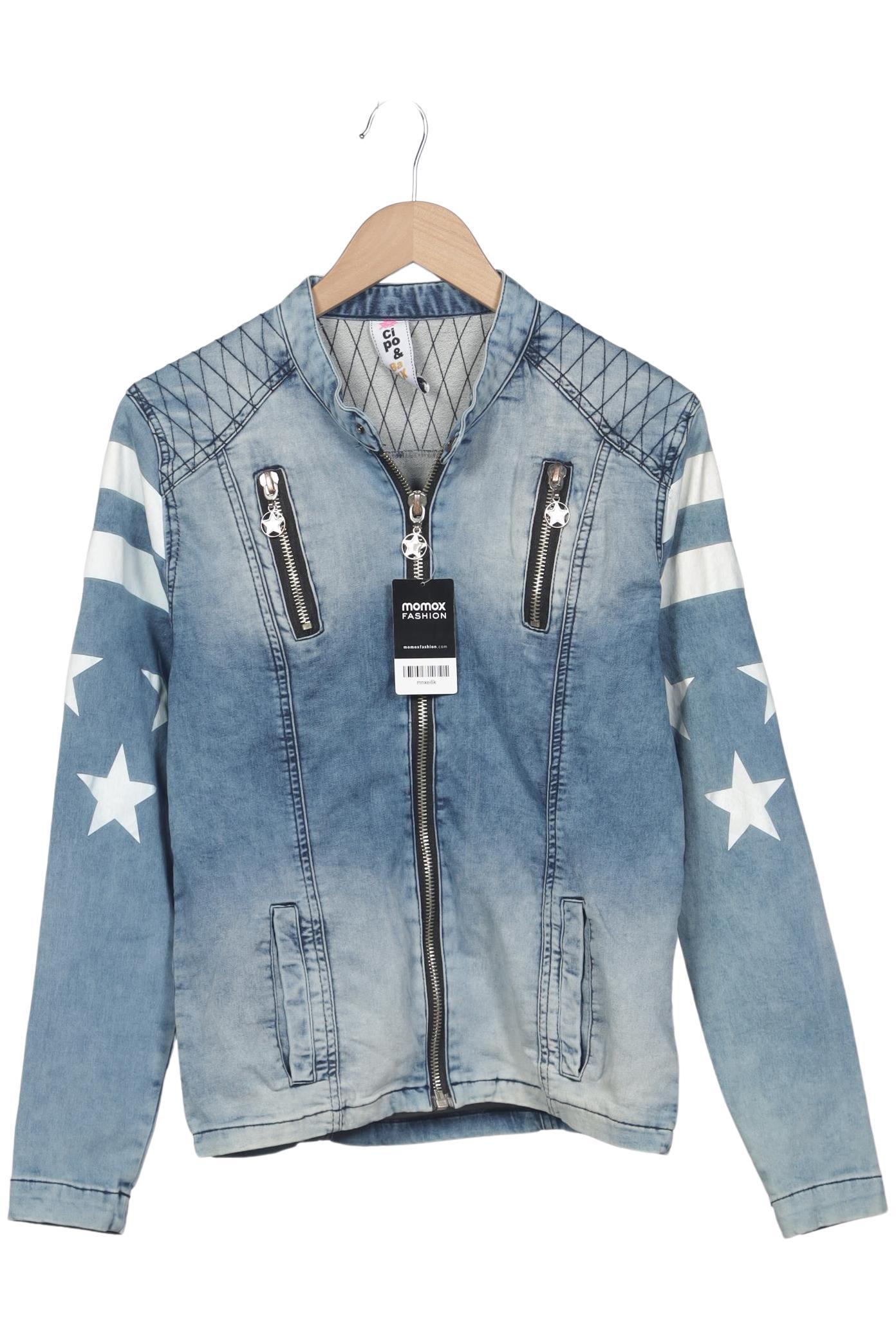 

Cipo & Baxx Damen Jacke, hellblau, Gr. 38