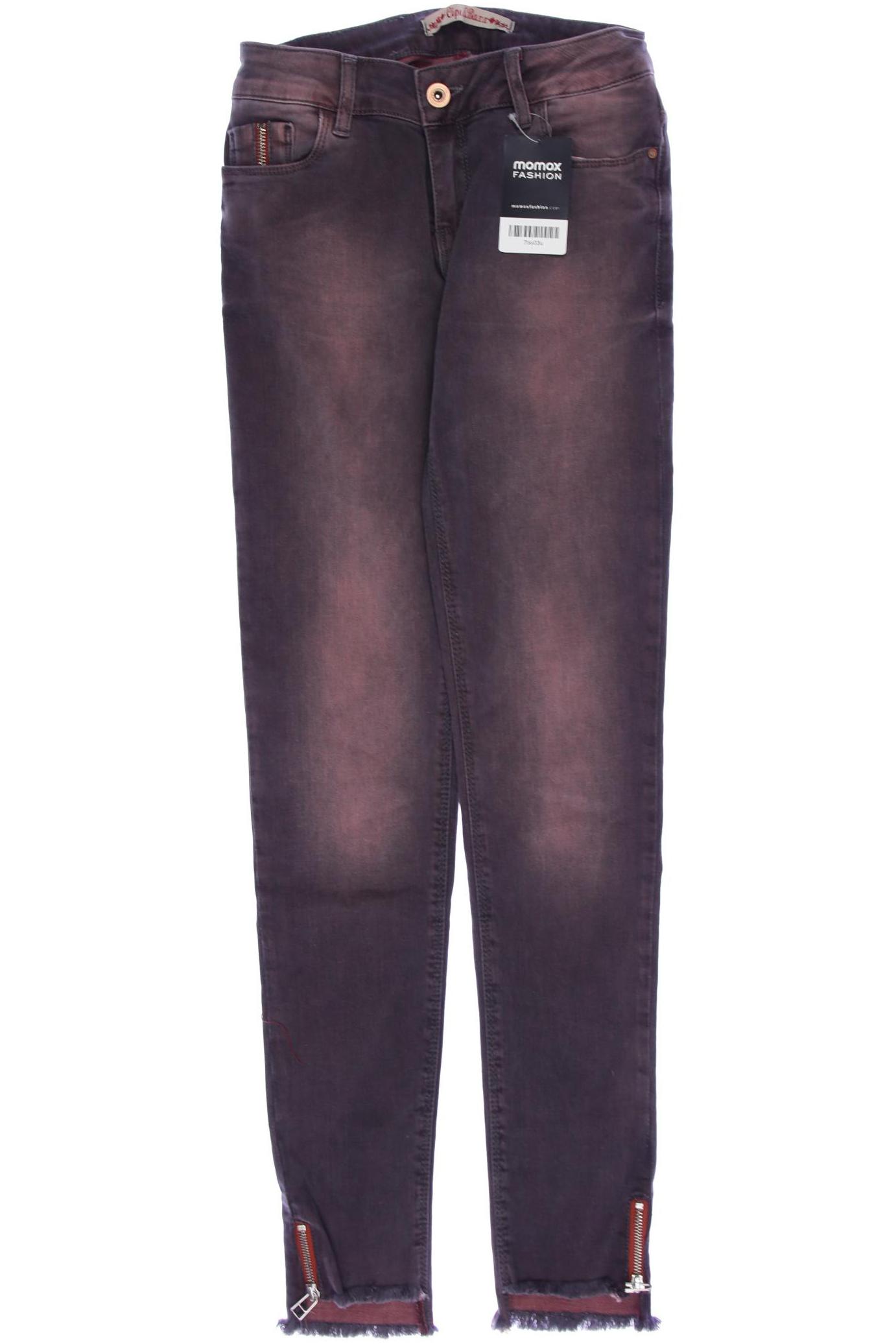 

Cipo & Baxx Damen Jeans, bordeaux, Gr. 26