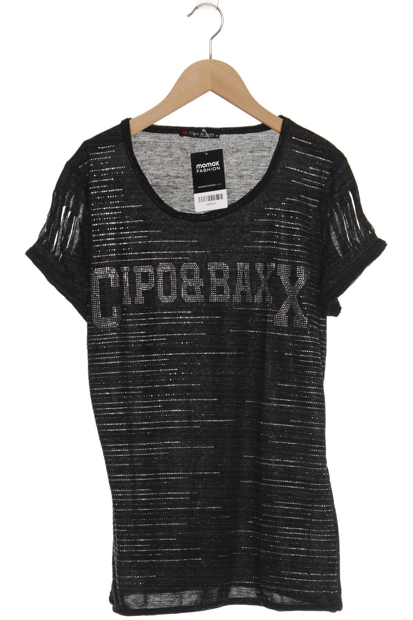 

Cipo & Baxx Damen T-Shirt, schwarz, Gr. 38