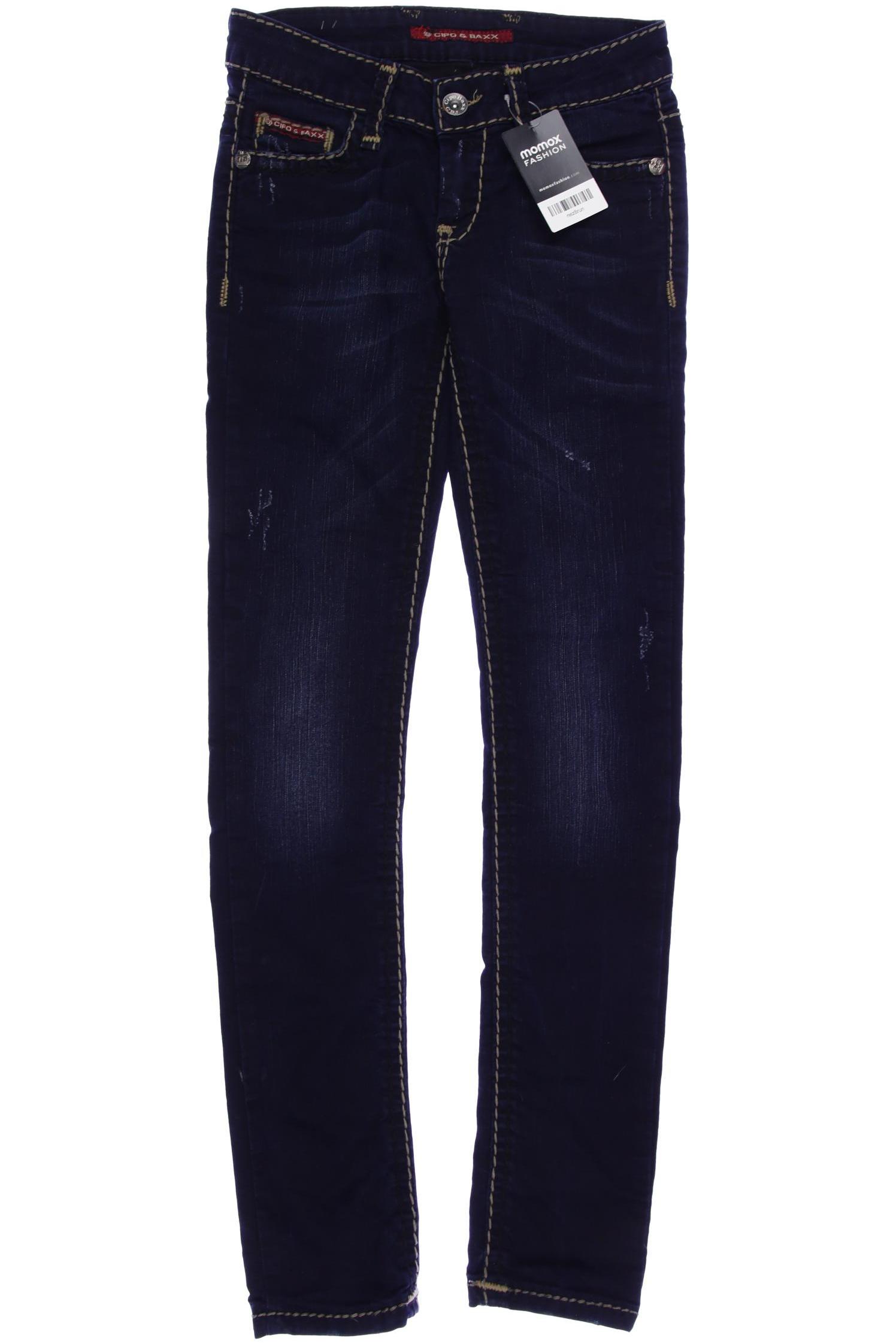 

Cipo & Baxx Damen Jeans, marineblau, Gr. 25