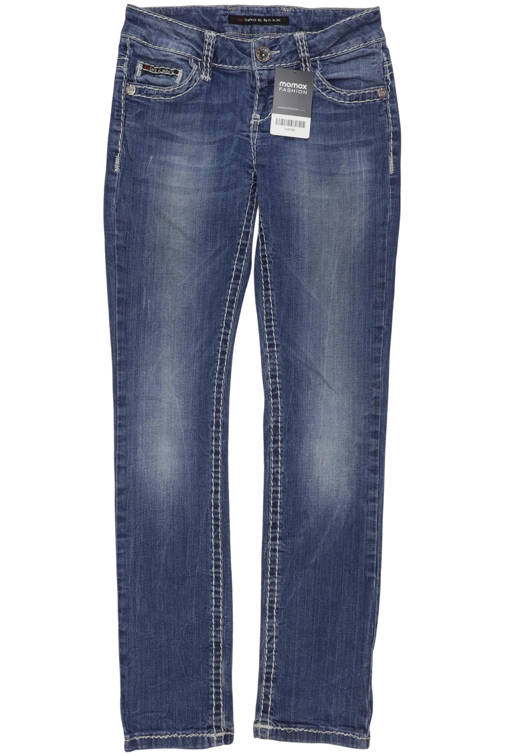 

Cipo & Baxx Damen Jeans, blau, Gr. 26