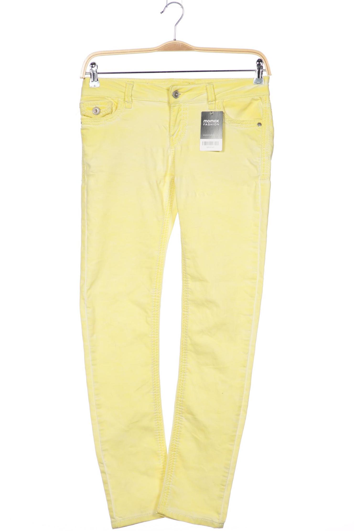 

Cipo & Baxx Damen Jeans, gelb, Gr. 27