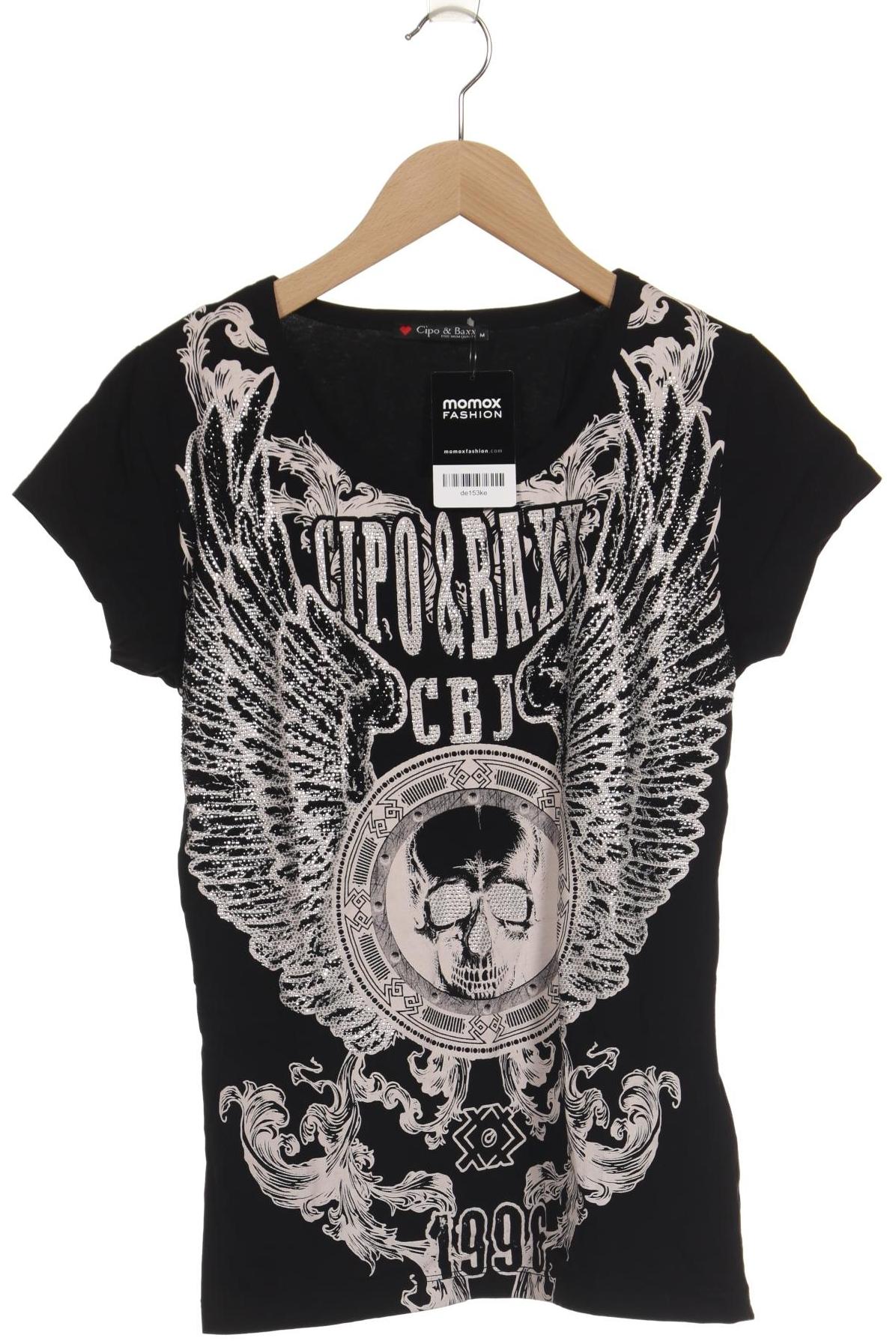 

Cipo & Baxx Damen T-Shirt, schwarz, Gr. 38