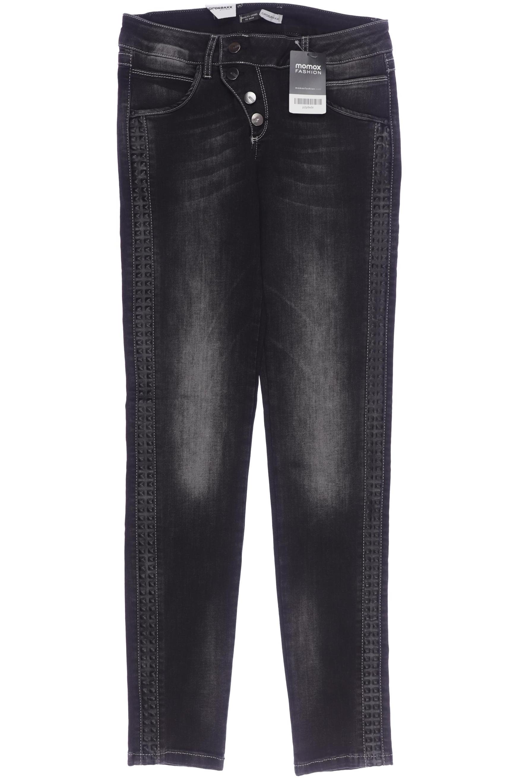 

Cipo & Baxx Damen Jeans, schwarz, Gr. 28