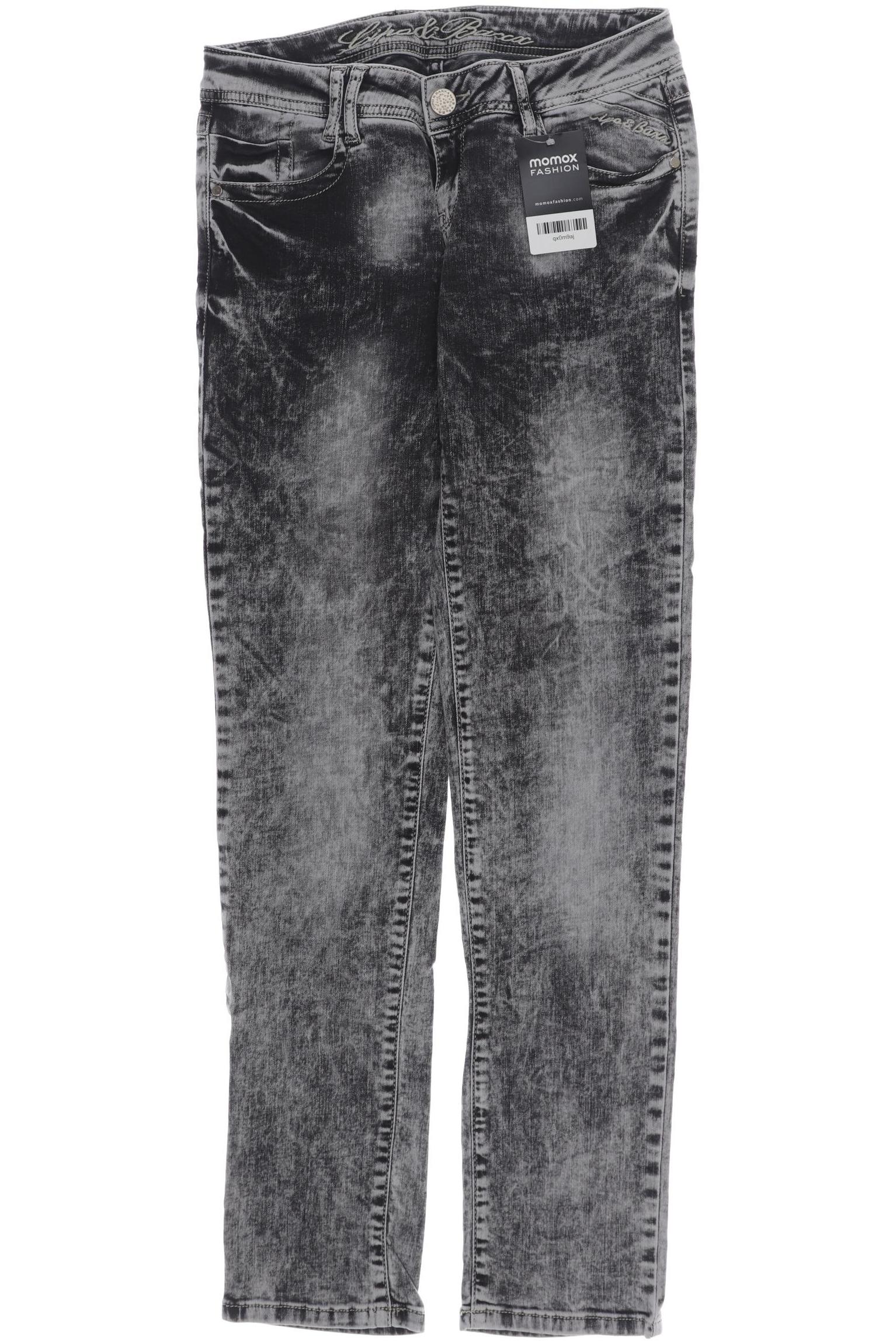 

Cipo & Baxx Damen Jeans, grau