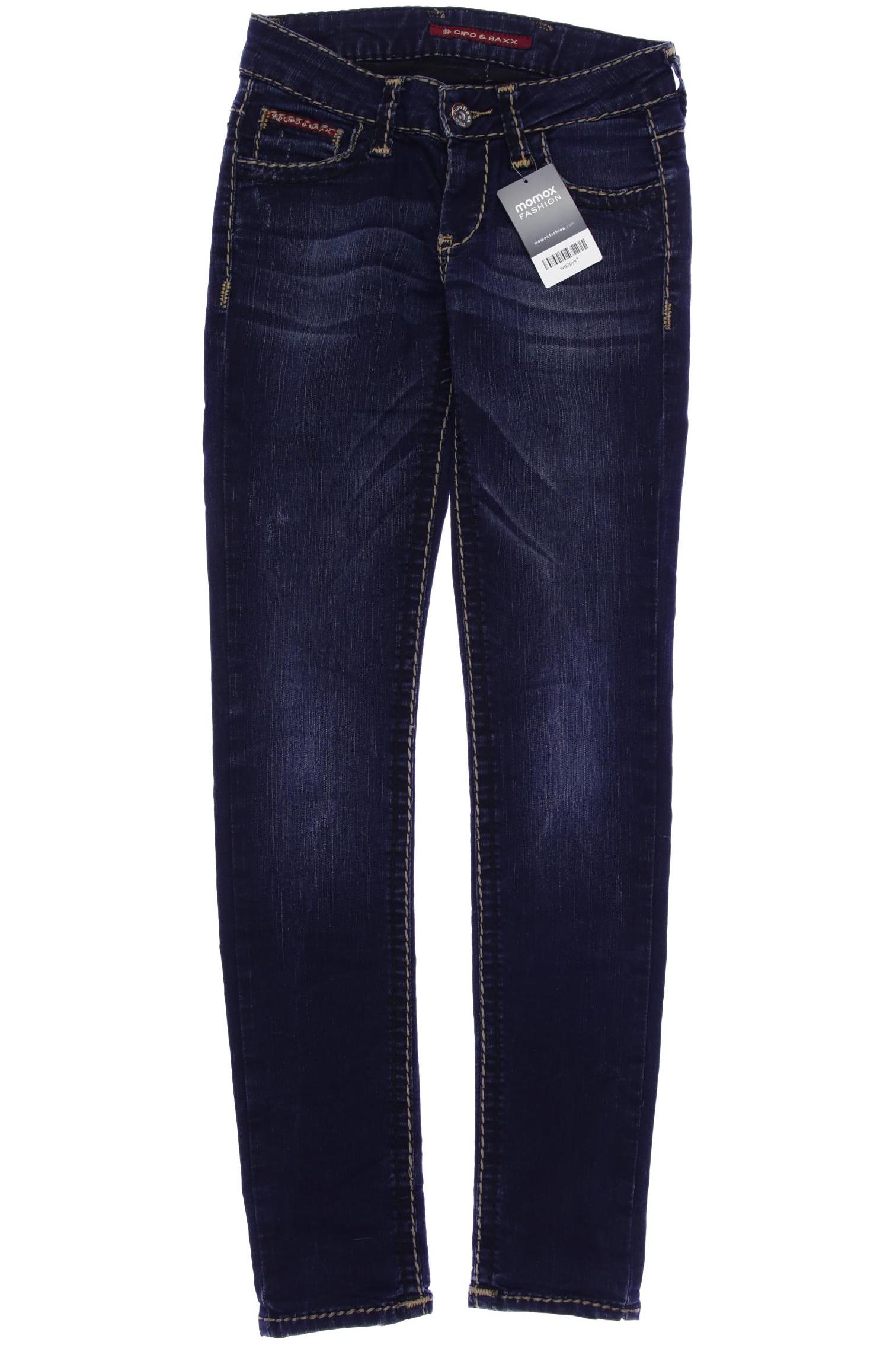 

Cipo & Baxx Damen Jeans, marineblau, Gr. 25