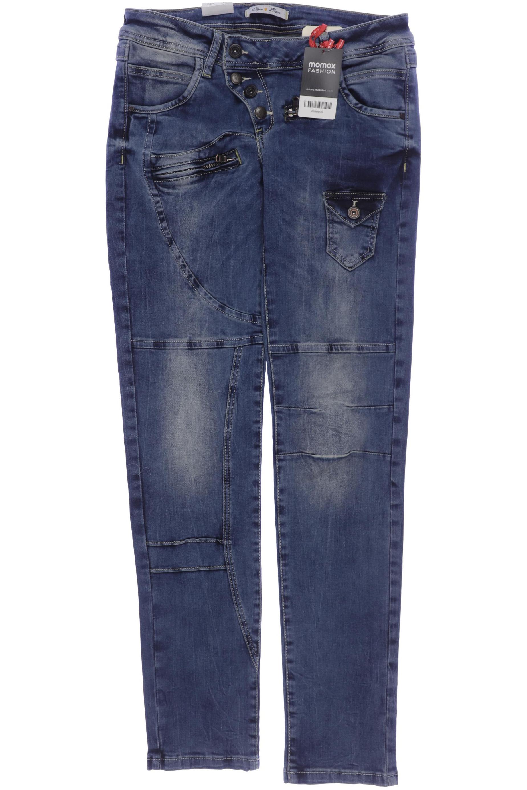 

Cipo & Baxx Damen Jeans, blau, Gr. 33