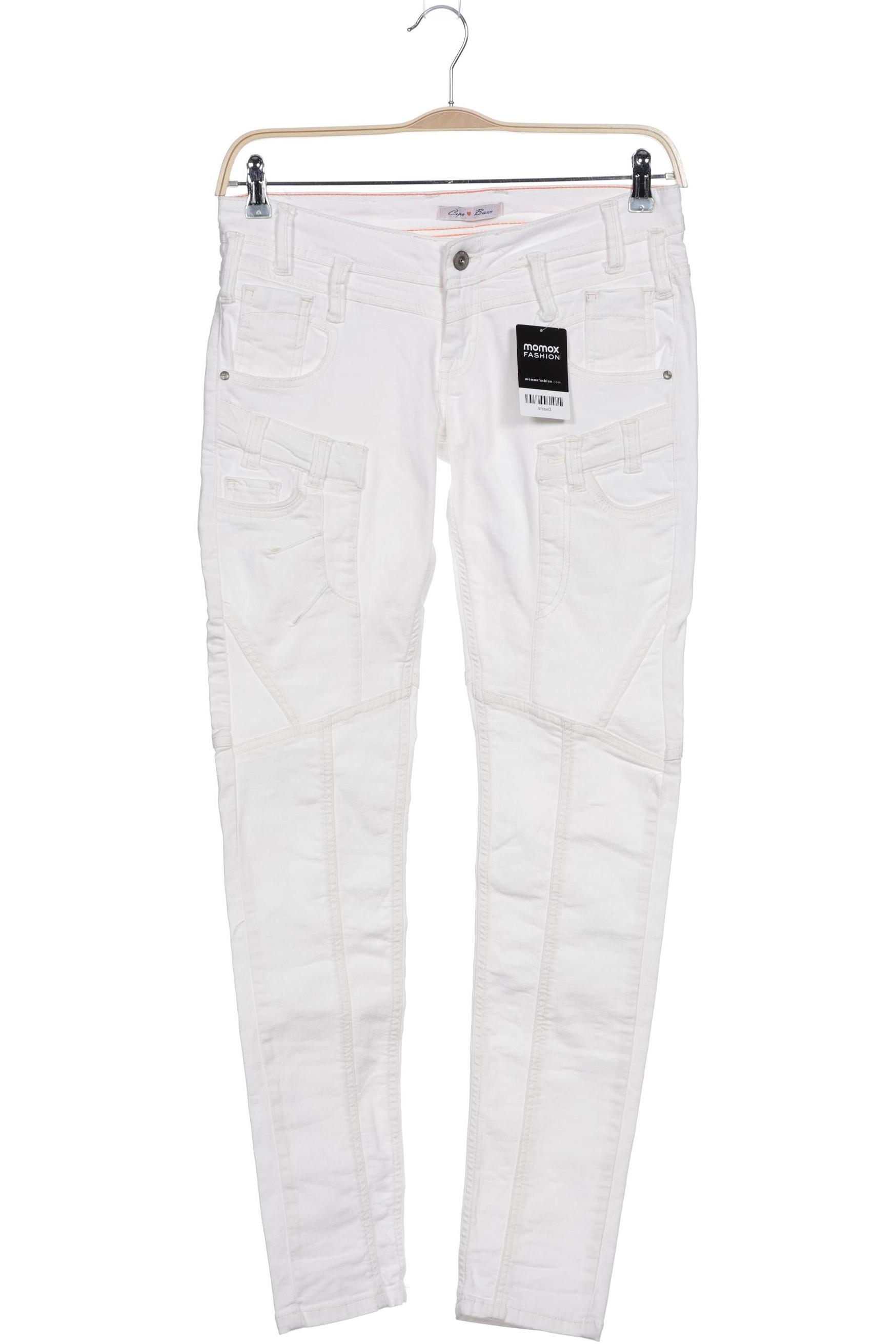 

Cipo & Baxx Damen Jeans, weiß