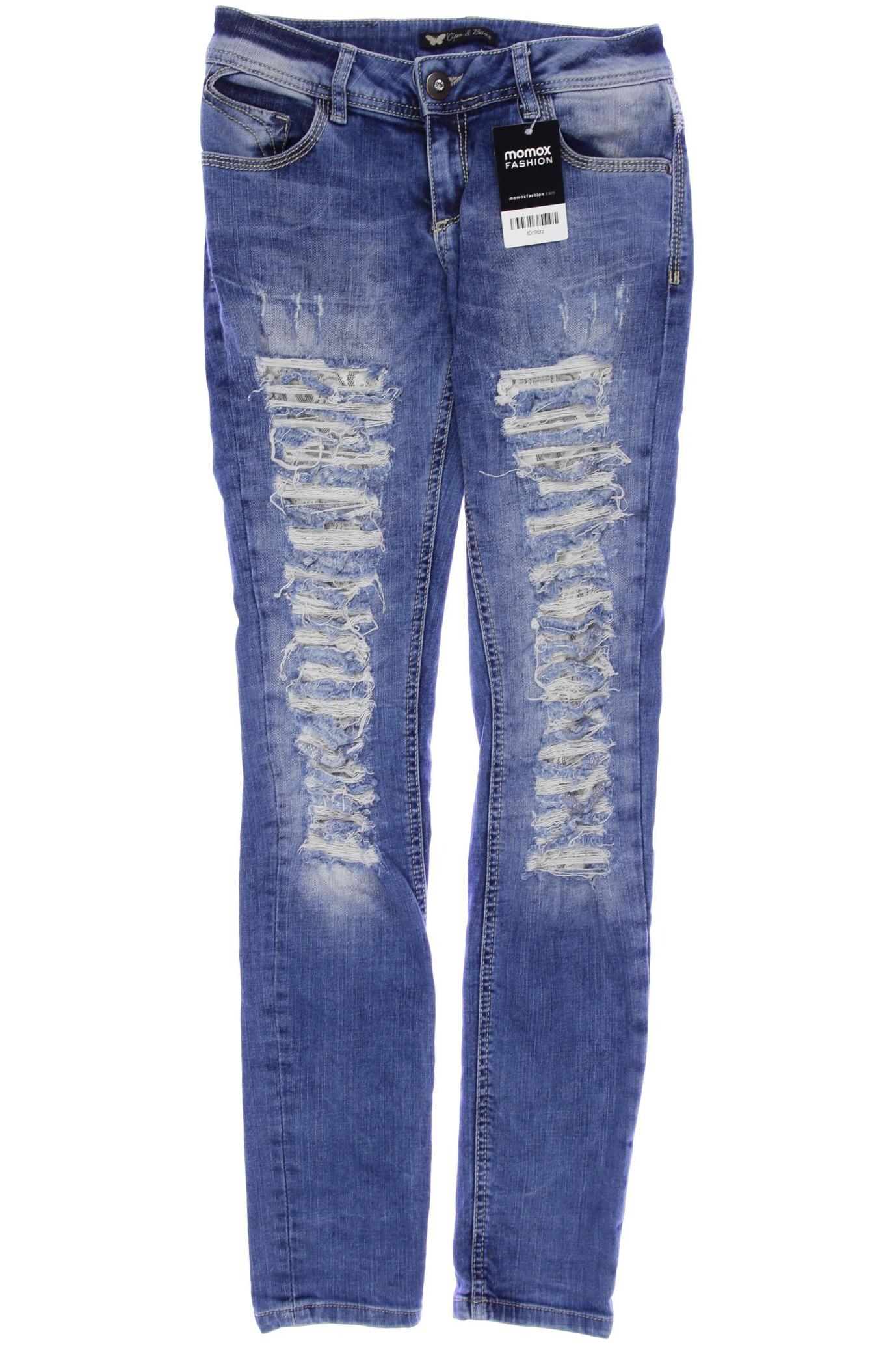 

Cipo & Baxx Damen Jeans, blau, Gr. 25