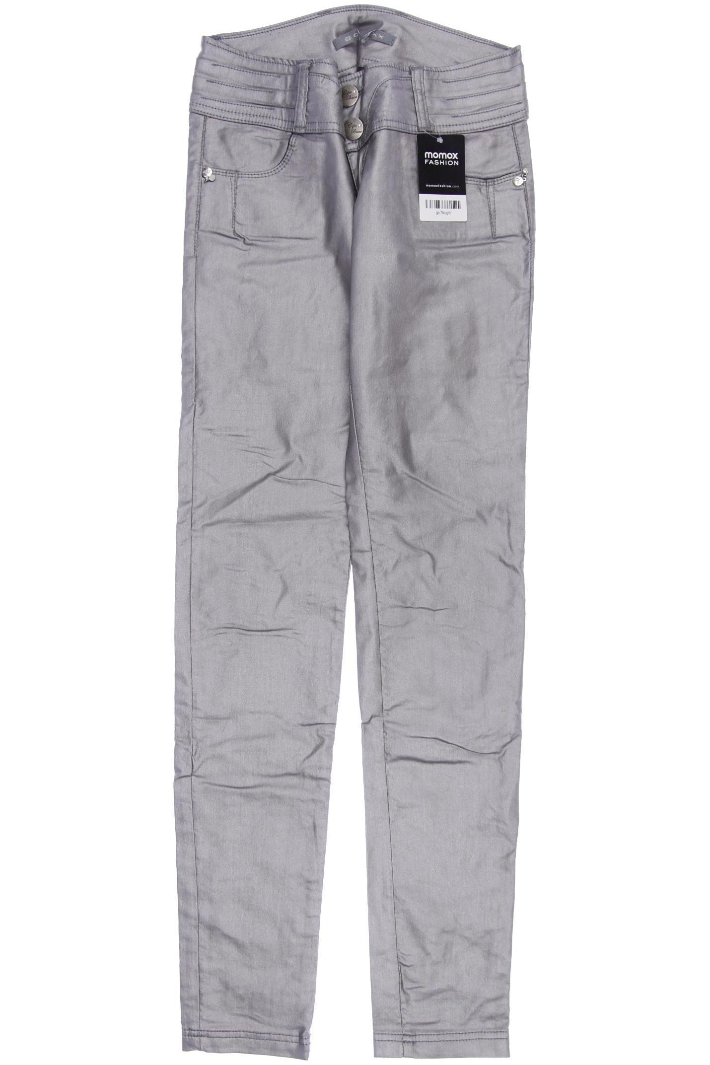 

Cipo & Baxx Damen Jeans, silber, Gr. 26