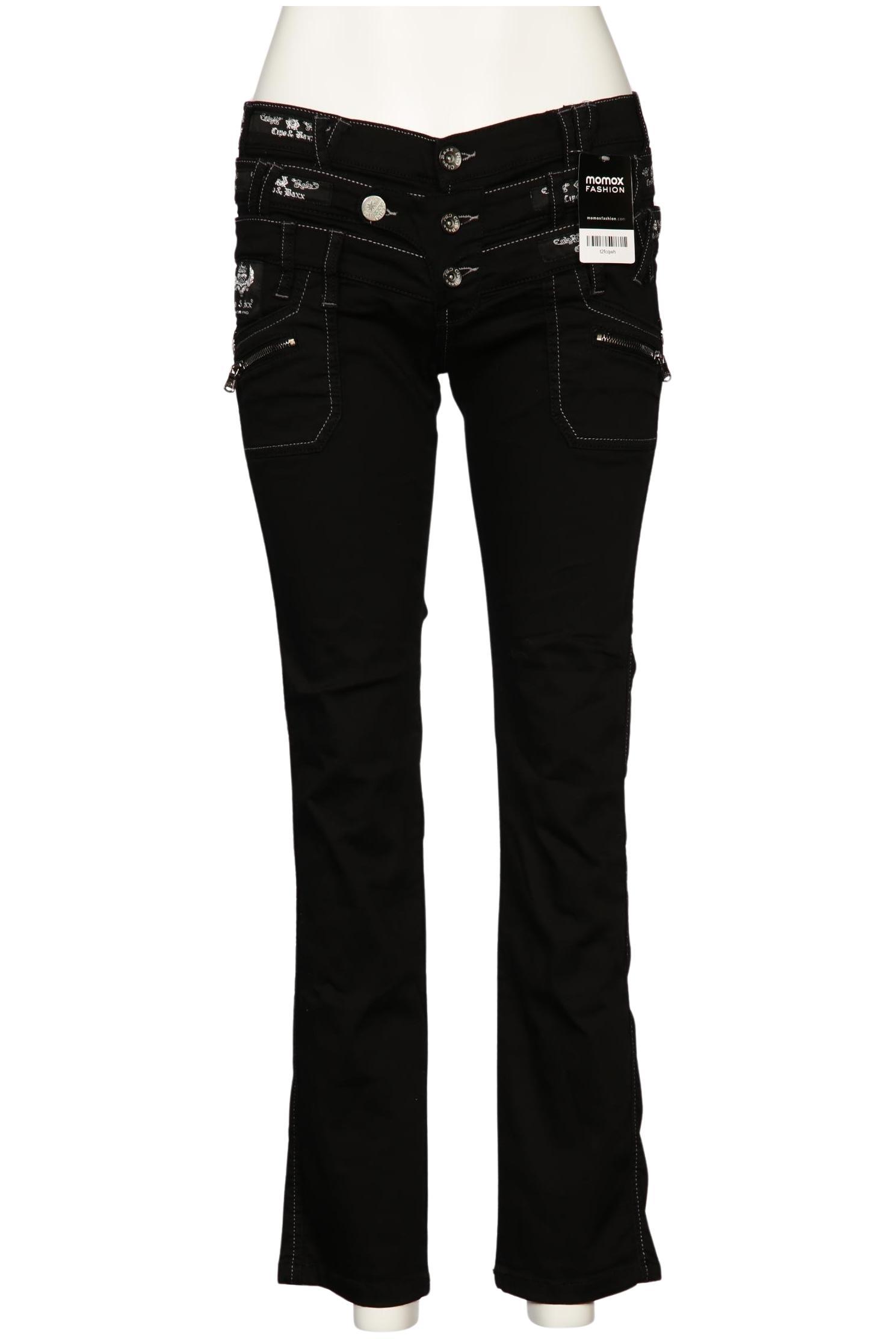 

Cipo & Baxx Damen Jeans, schwarz, Gr. 32