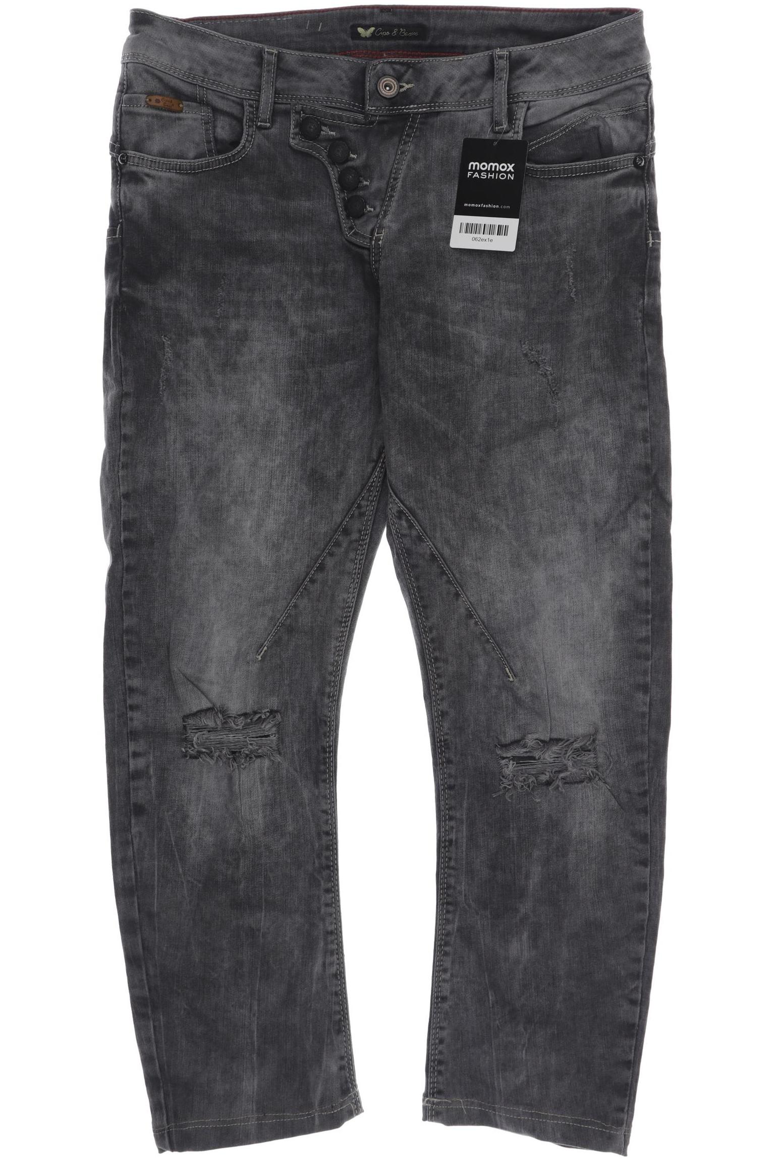 

Cipo & Baxx Damen Jeans, grau, Gr. 31