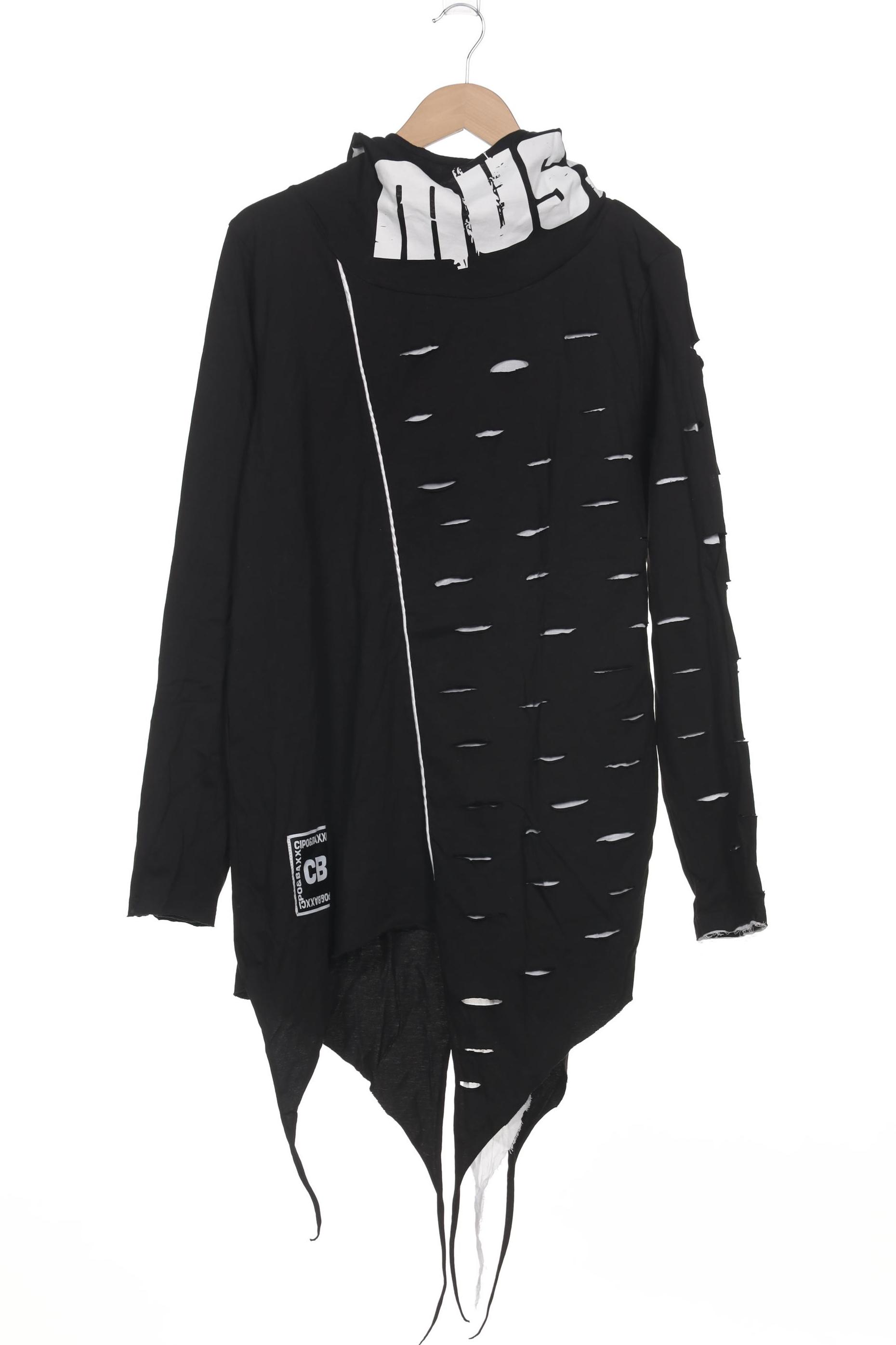 

Cipo & Baxx Damen Kapuzenpullover, schwarz, Gr. 38