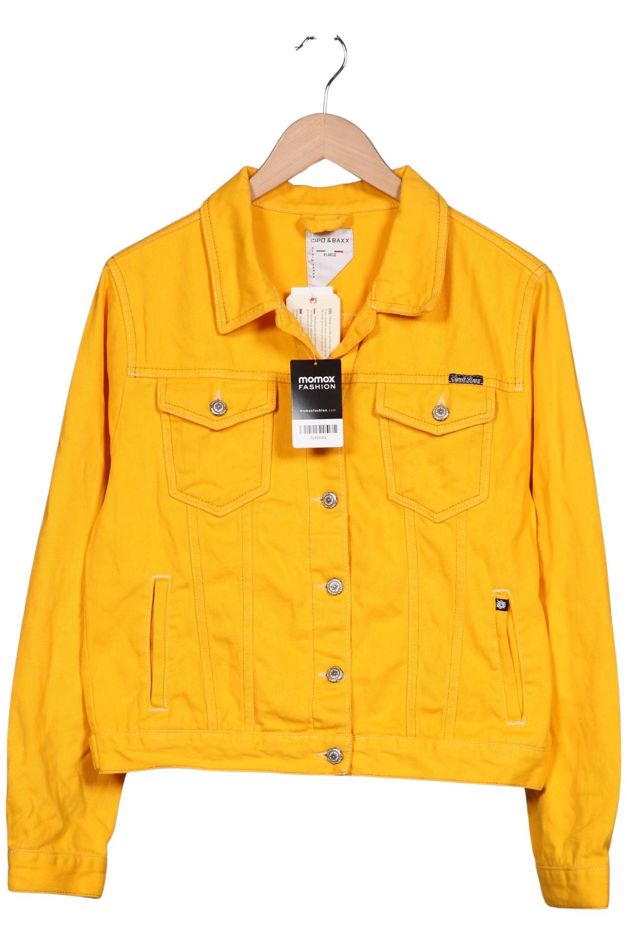 

Cipo & Baxx Damen Jacke, gelb, Gr. 44