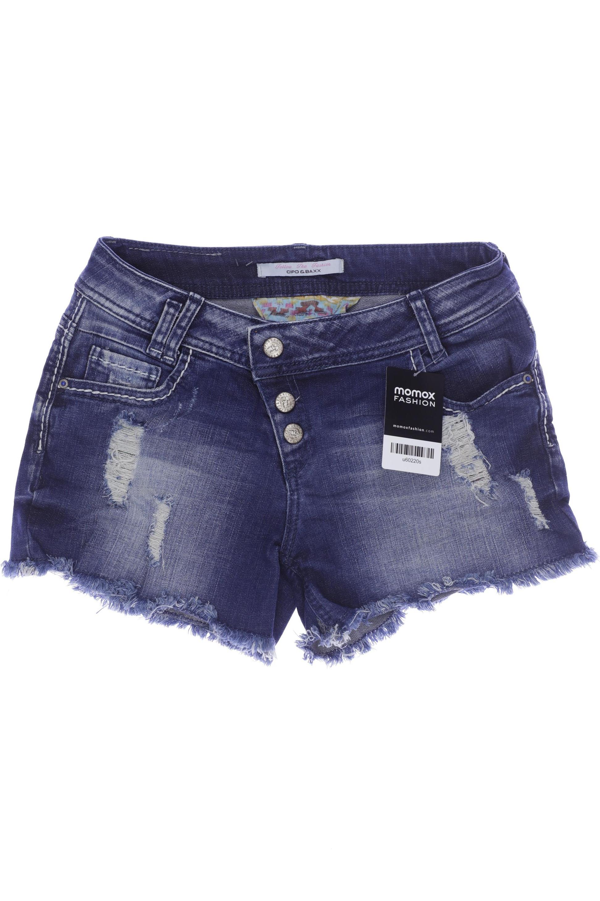 

Cipo & Baxx Damen Shorts, blau, Gr. 38