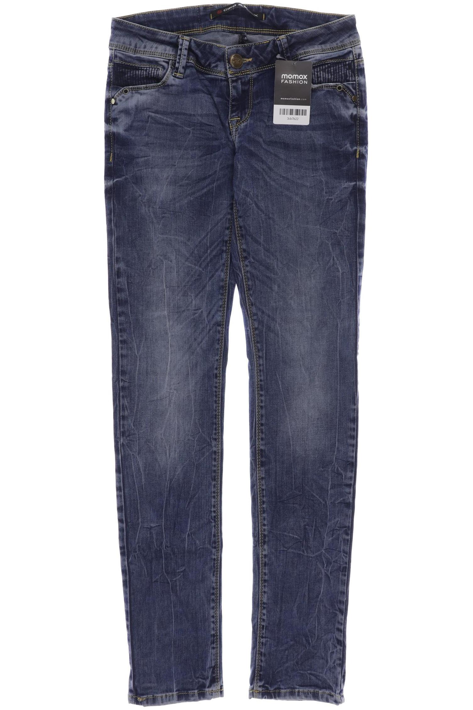 

Cipo & Baxx Damen Jeans, marineblau, Gr. 27