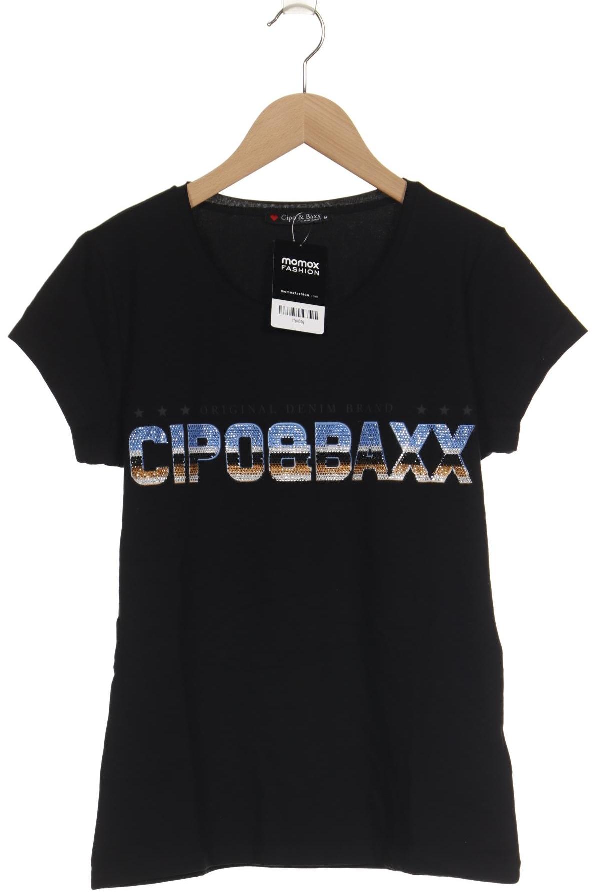 

Cipo & Baxx Damen T-Shirt, schwarz, Gr. 38