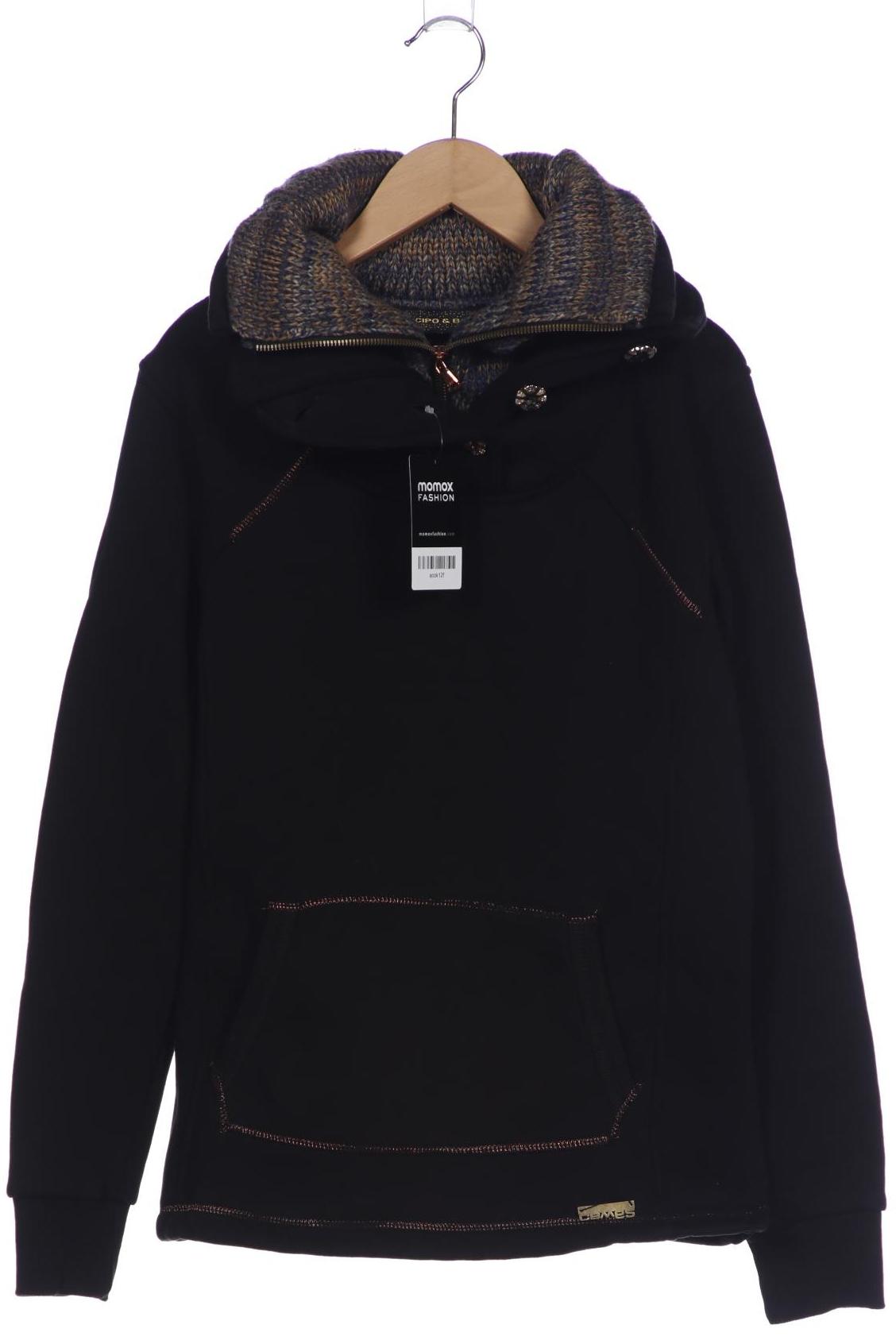 

Cipo & Baxx Damen Sweatshirt, schwarz, Gr. 38