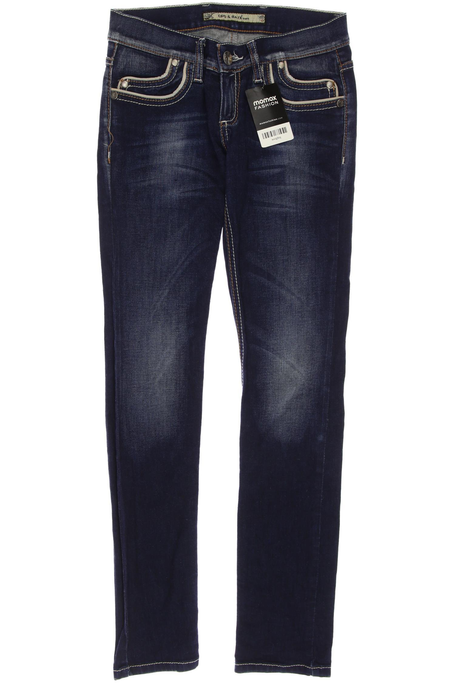 

Cipo & Baxx Damen Jeans, marineblau