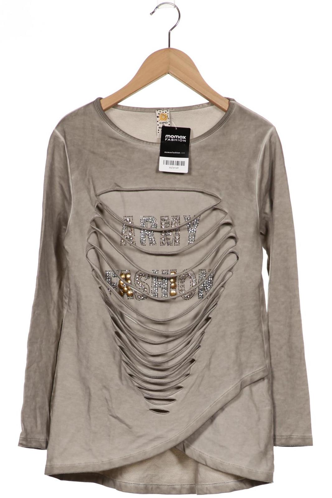 

Cipo & Baxx Damen Langarmshirt, grau