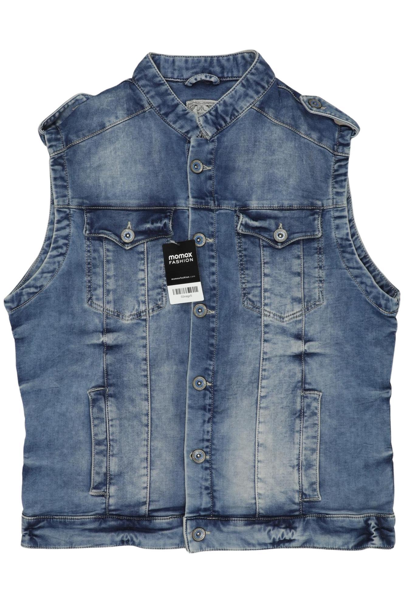 

Cipo & Baxx Herren Weste, blau, Gr. 54