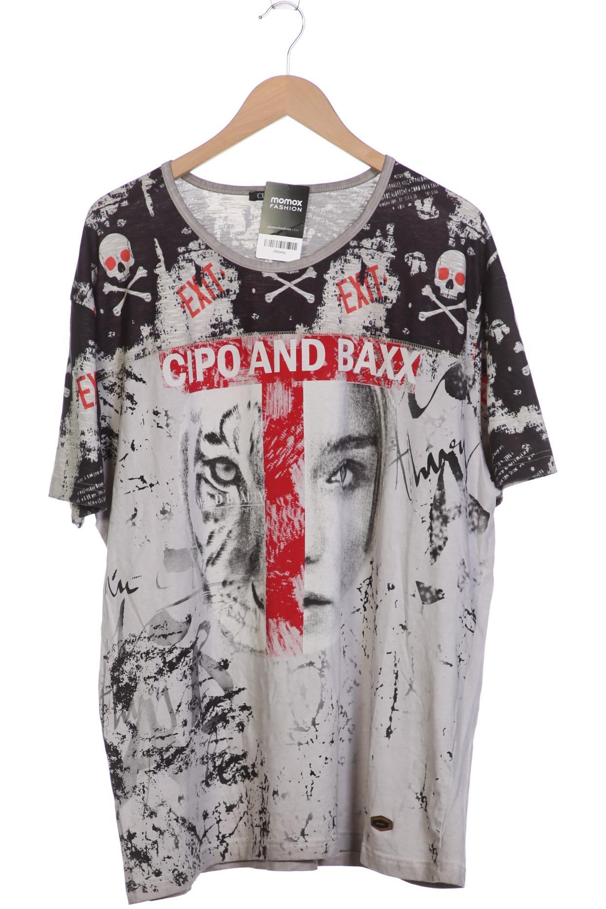 

Cipo & Baxx Herren T-Shirt, grau, Gr. 58