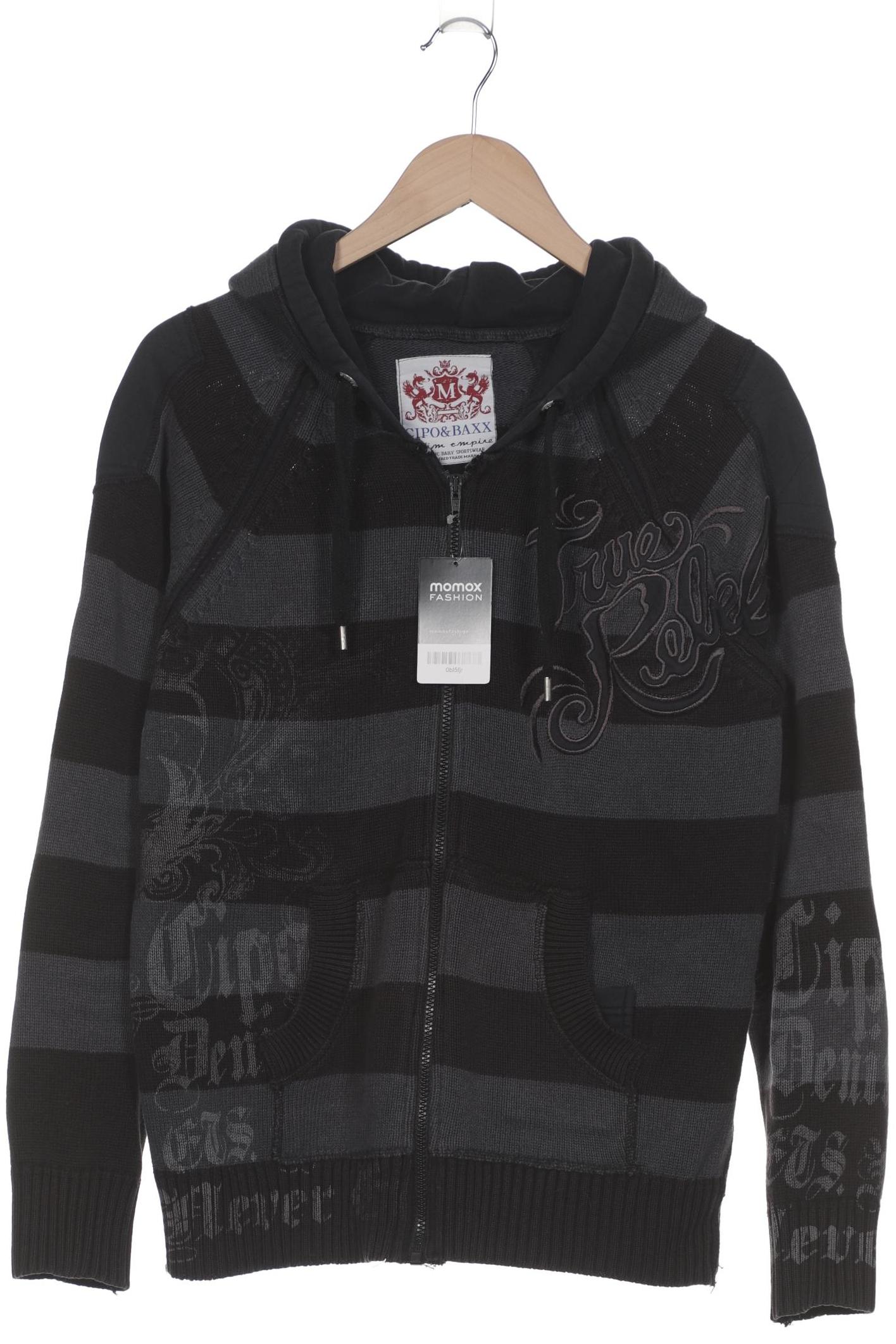 

Cipo & Baxx Herren Kapuzenpullover, marineblau, Gr. 48