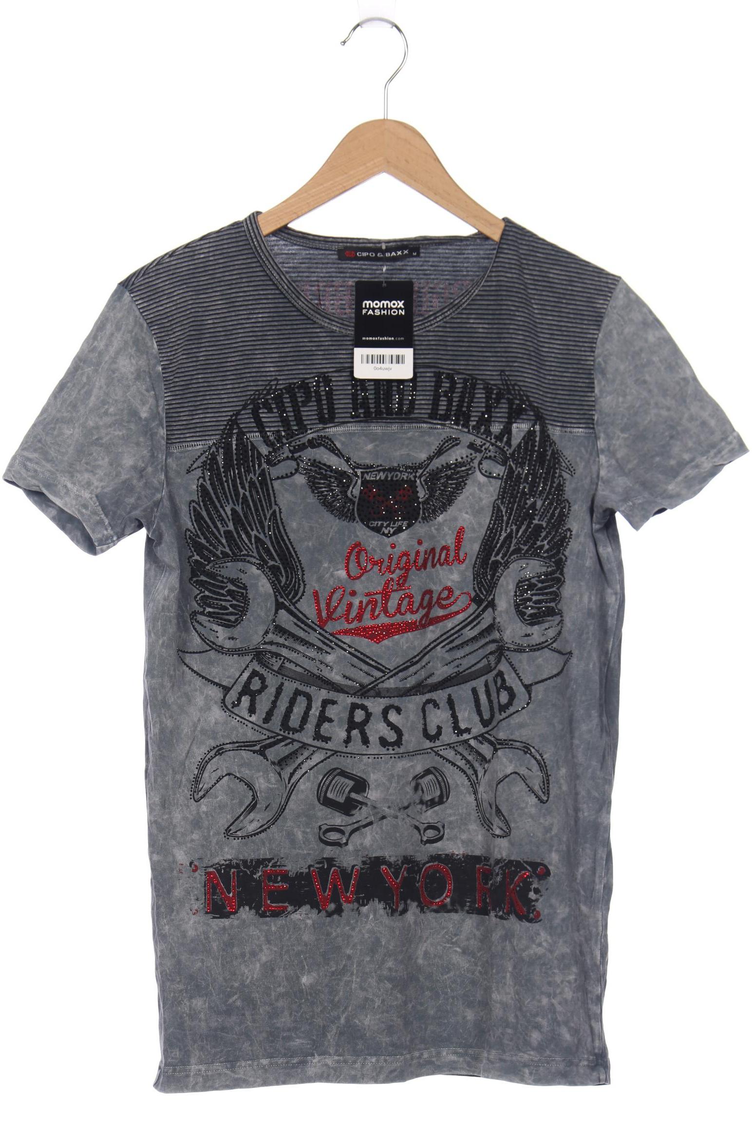 

Cipo & Baxx Herren T-Shirt, grau, Gr. 48