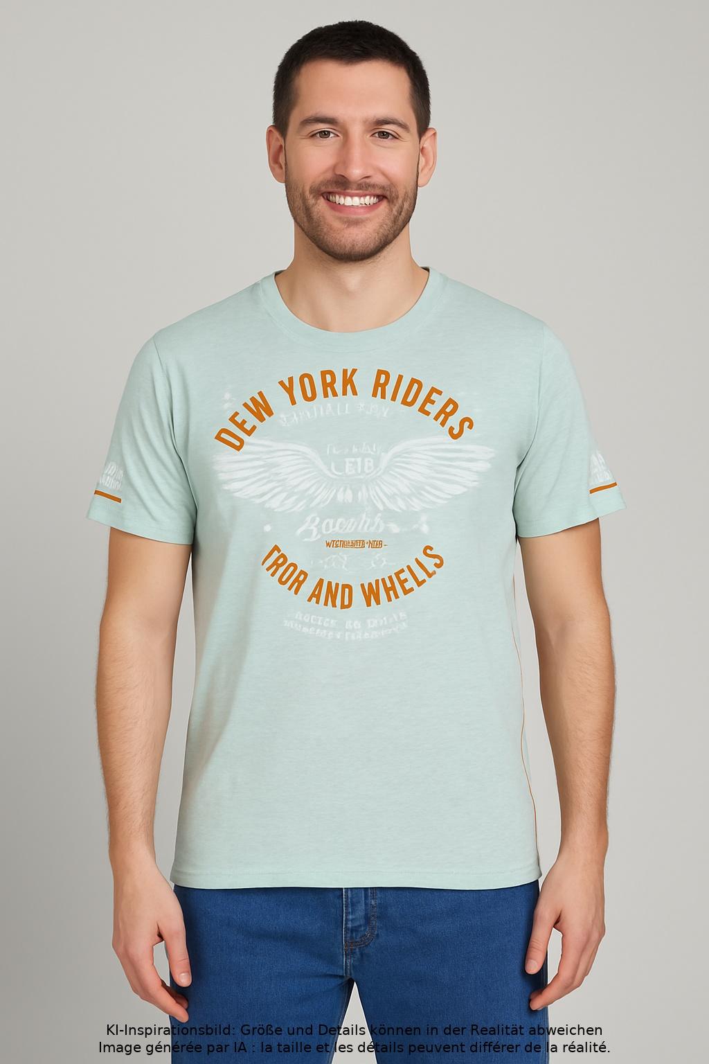 Thumbnail - Cipo &amp; Baxx Herren T-Shirt, hellgrün, Gr. 56