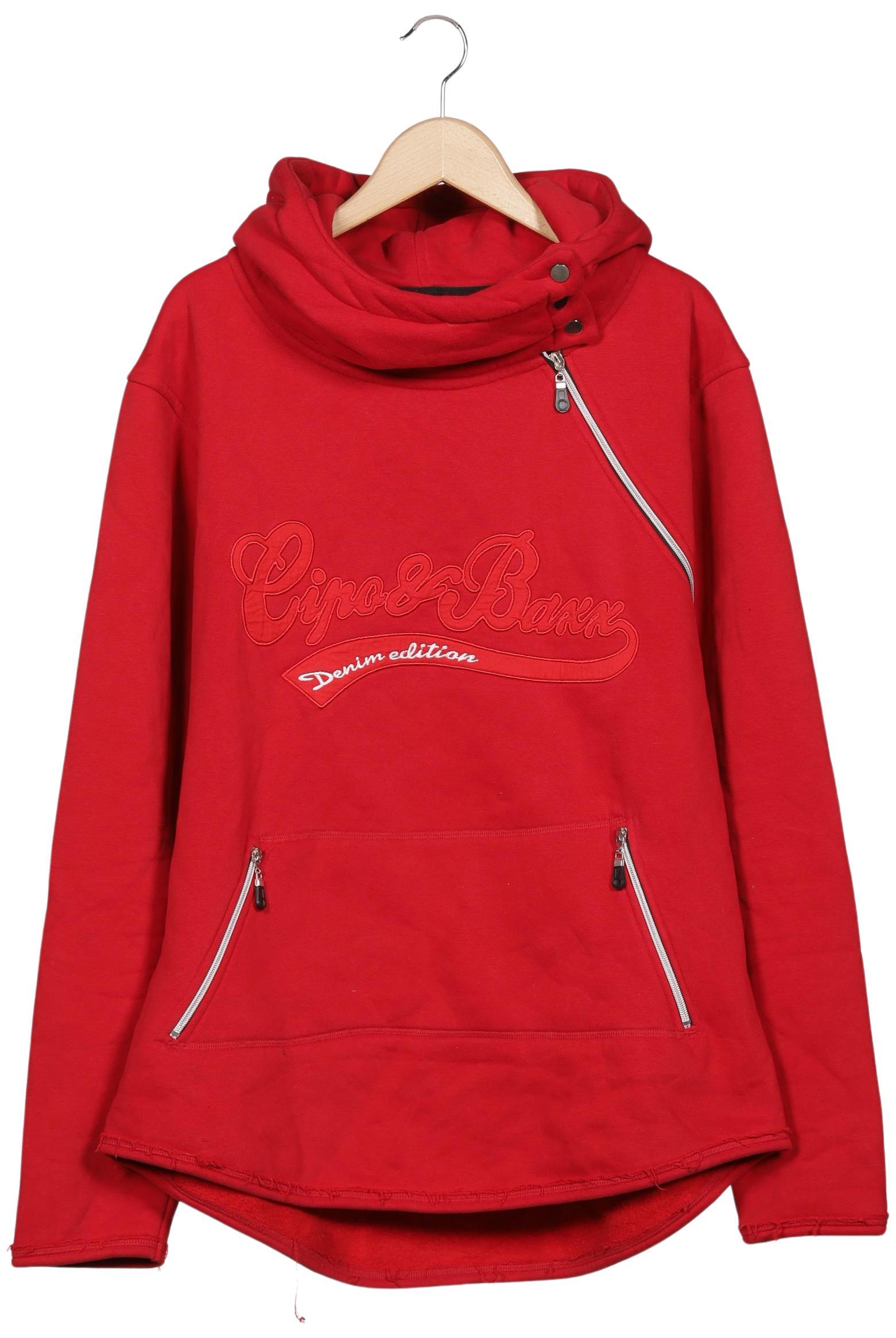 Thumbnail - Cipo &amp; Baxx Herren Kapuzenpullover, rot, Gr. 56