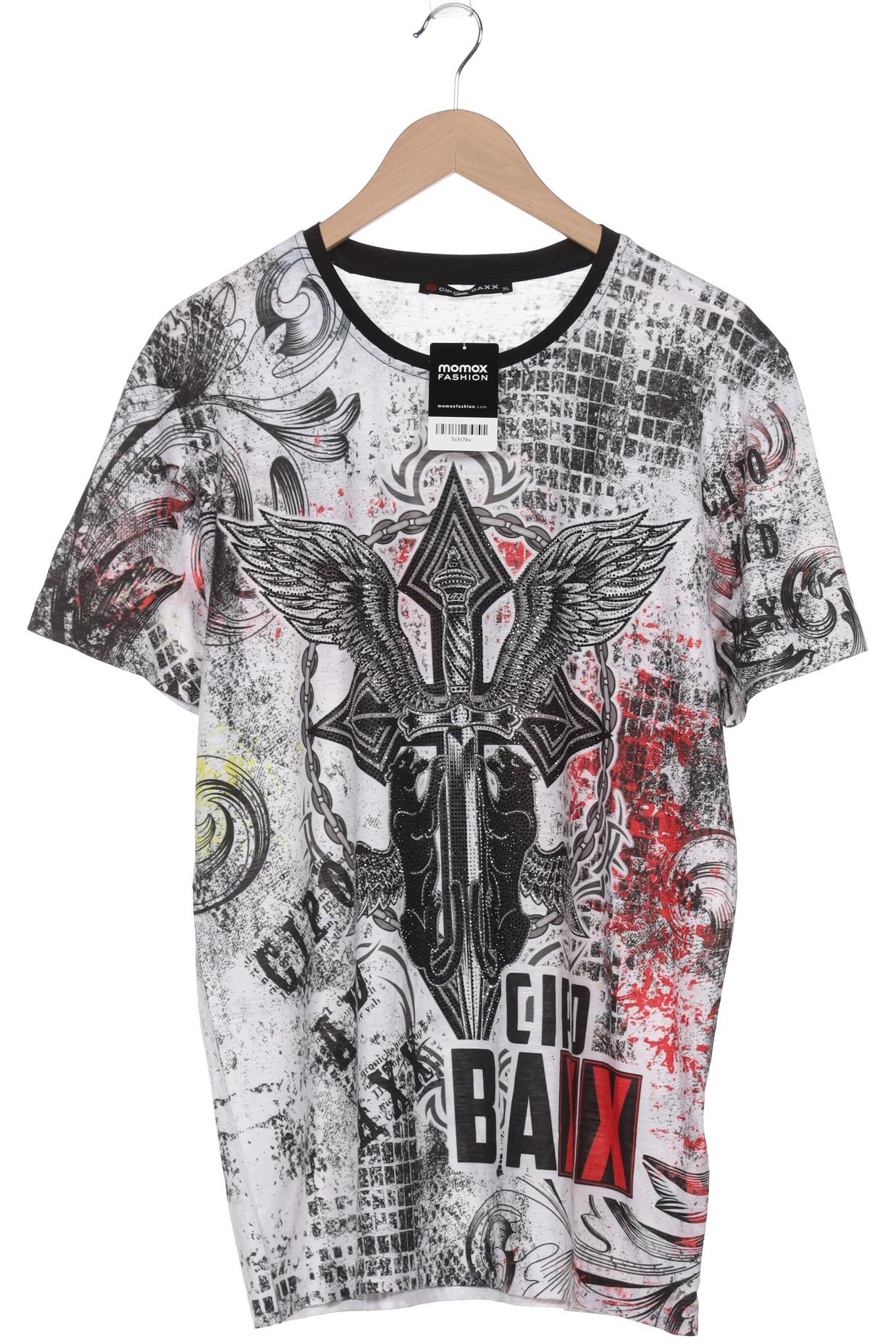 

Cipo & Baxx Herren T-Shirt, weiß, Gr. 54