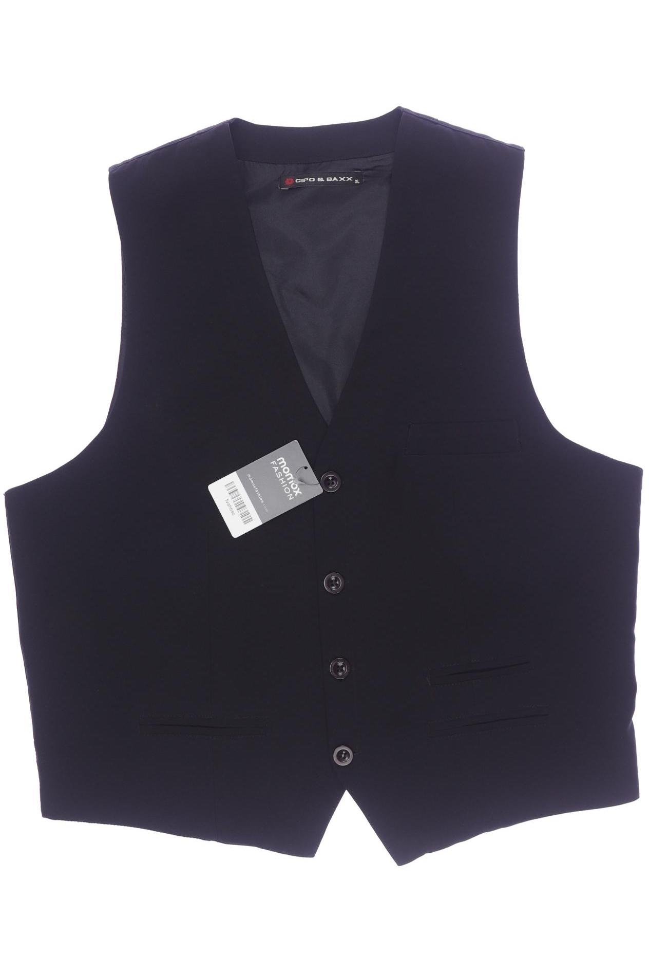

Cipo & Baxx Herren Weste, schwarz, Gr. 54
