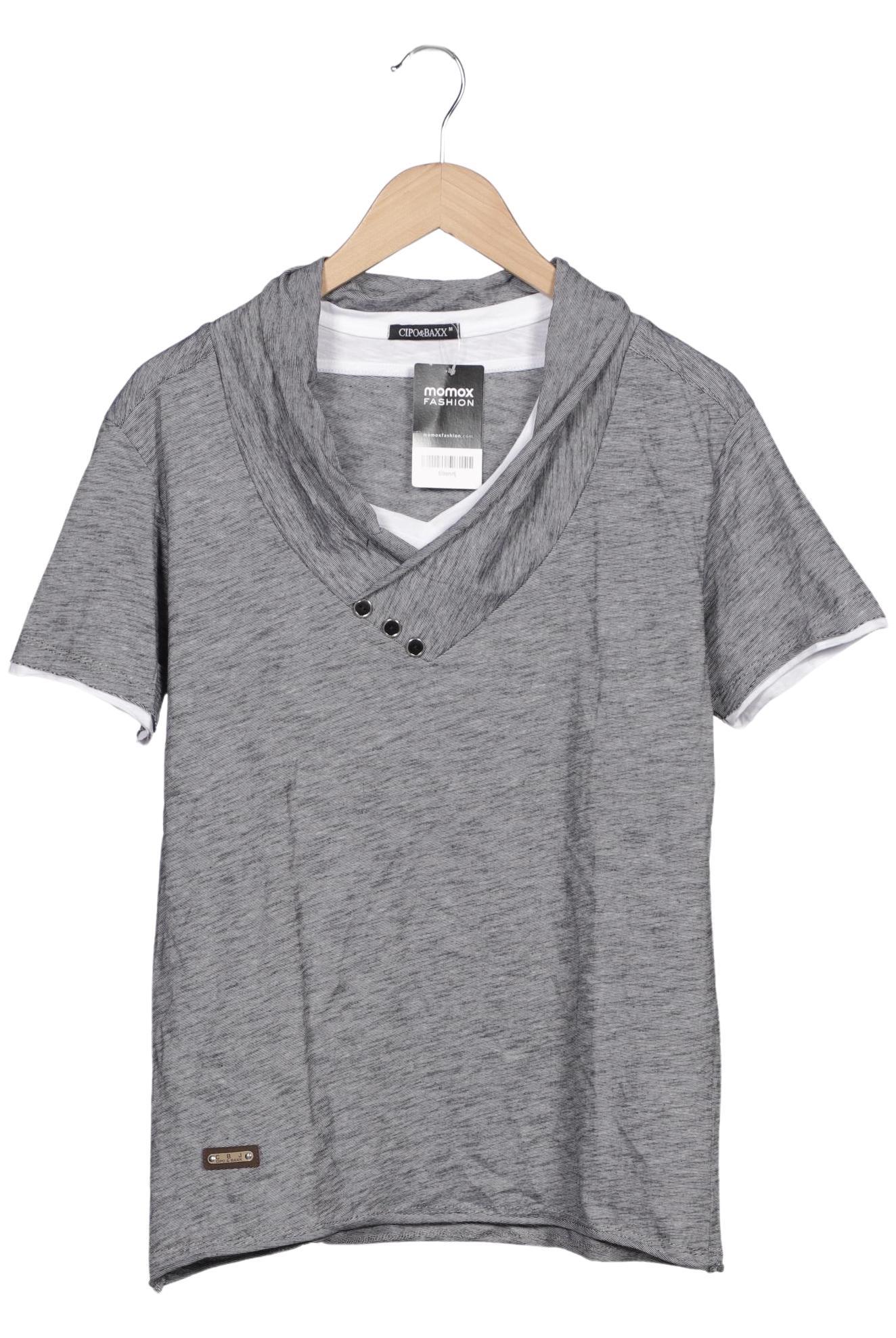 

Cipo & Baxx Herren T-Shirt, grau, Gr. 48