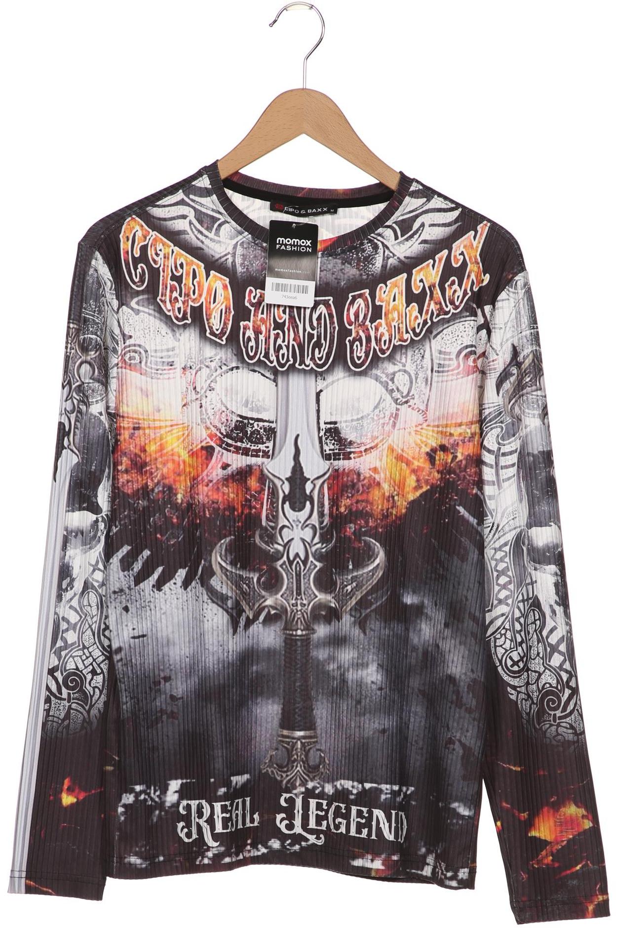 

Cipo & Baxx Herren Langarmshirt, schwarz, Gr. 48