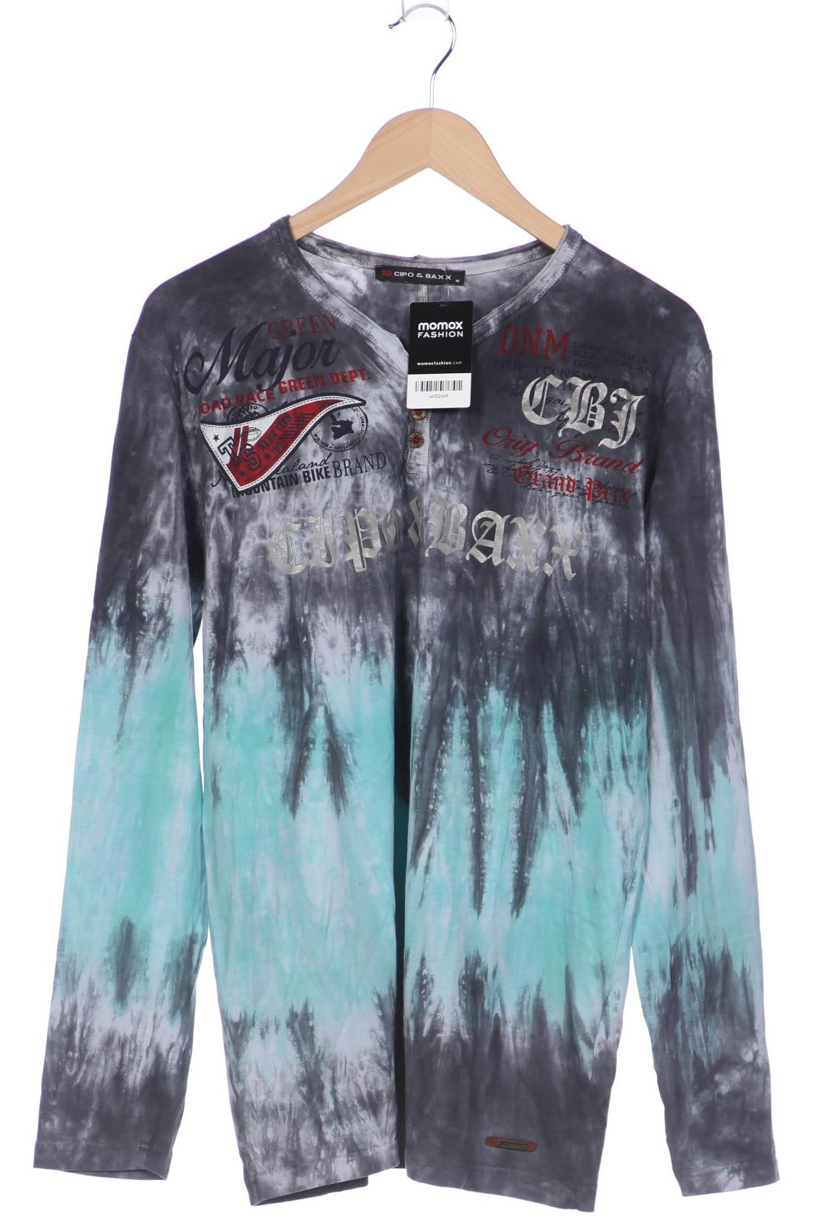 

Cipo & Baxx Herren Langarmshirt, mehrfarbig, Gr. 48