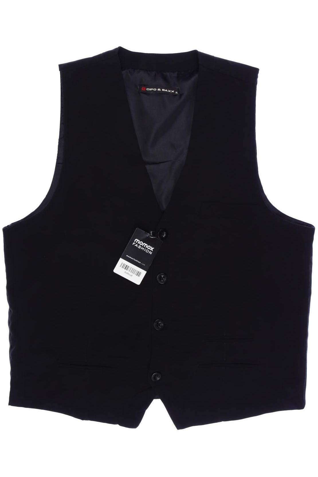 

Cipo & Baxx Herren Weste, schwarz, Gr. 54