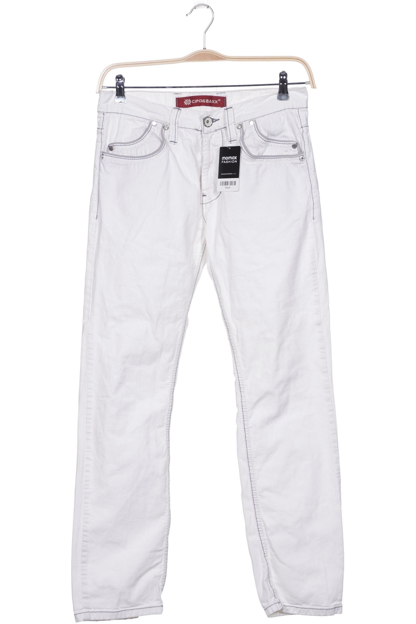 

Cipo & Baxx Herren Jeans, weiß