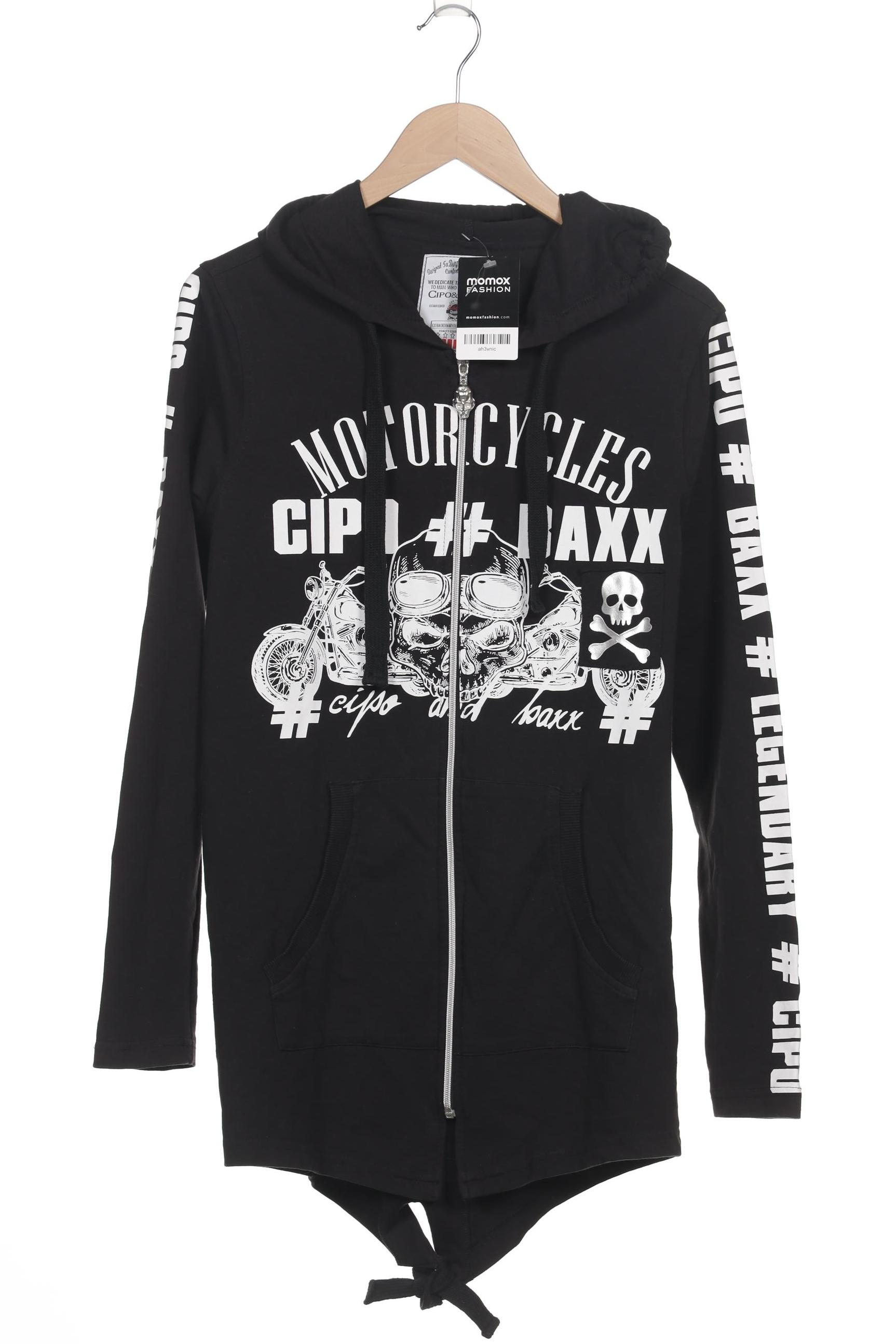 

Cipo & Baxx Herren Kapuzenpullover, schwarz, Gr. 46