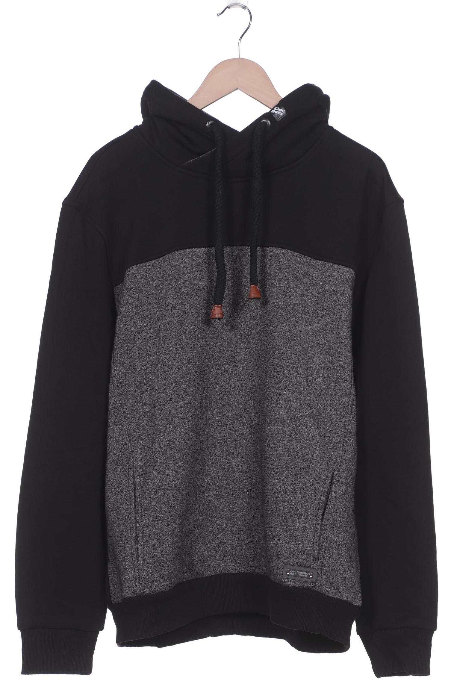

Cipo & Baxx Herren Kapuzenpullover, schwarz