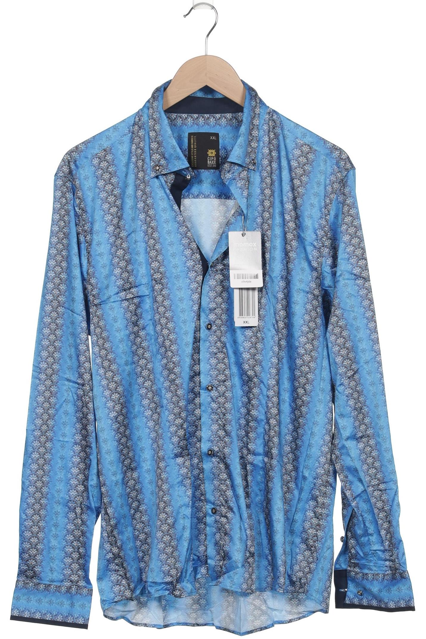 

Cipo & Baxx Herren Hemd, blau, Gr. 56