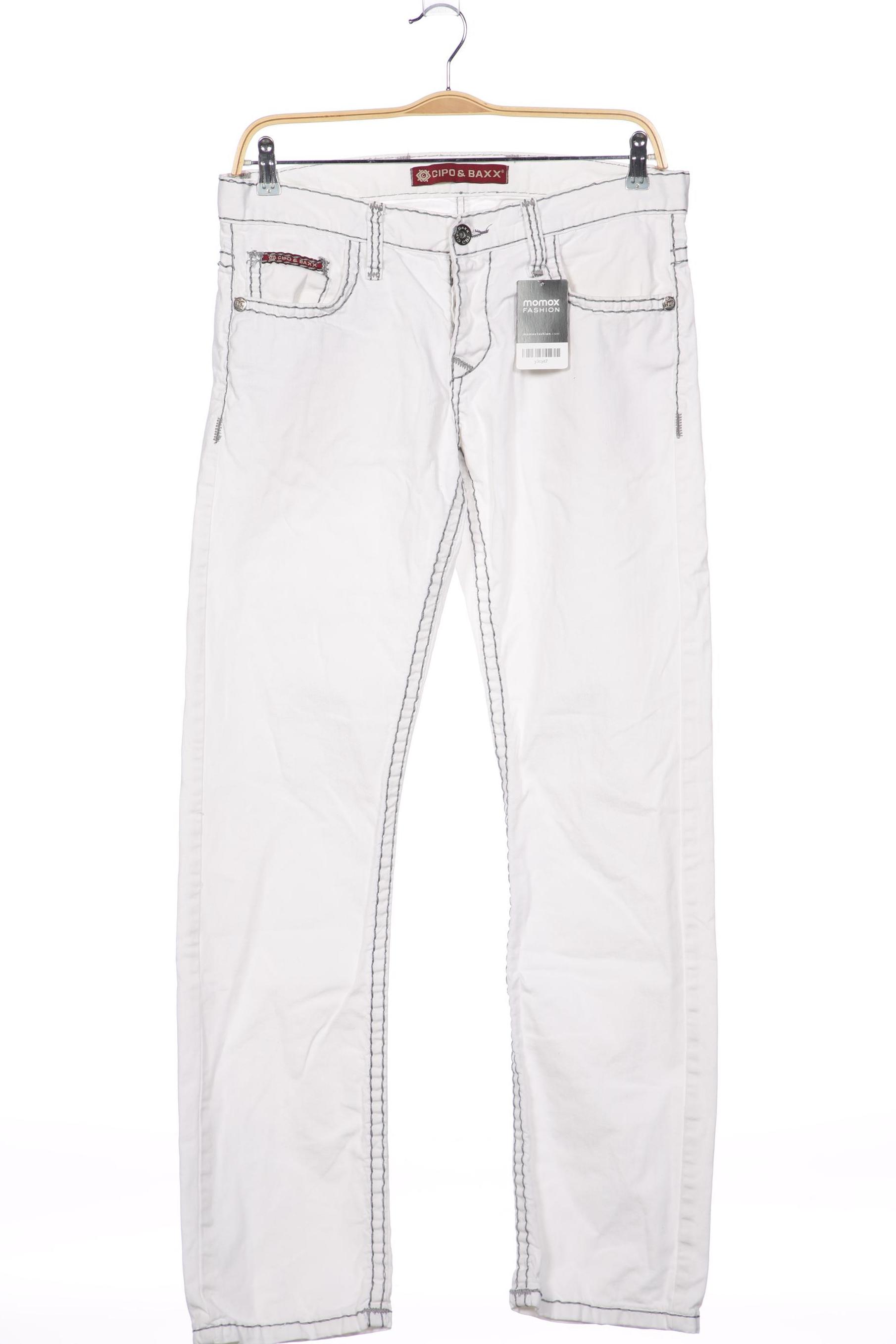 

Cipo & Baxx Herren Jeans, weiß, Gr. 33