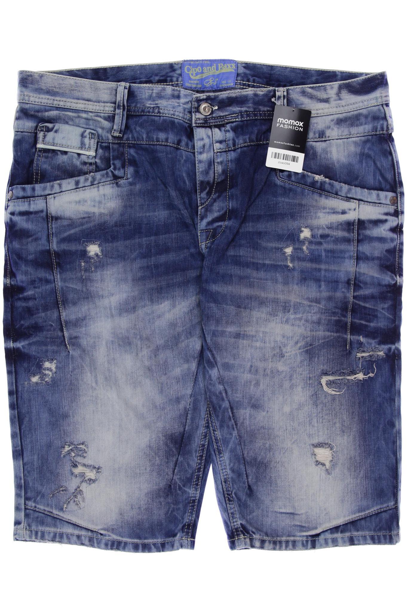 

Cipo & Baxx Herren Shorts, marineblau, Gr. 56